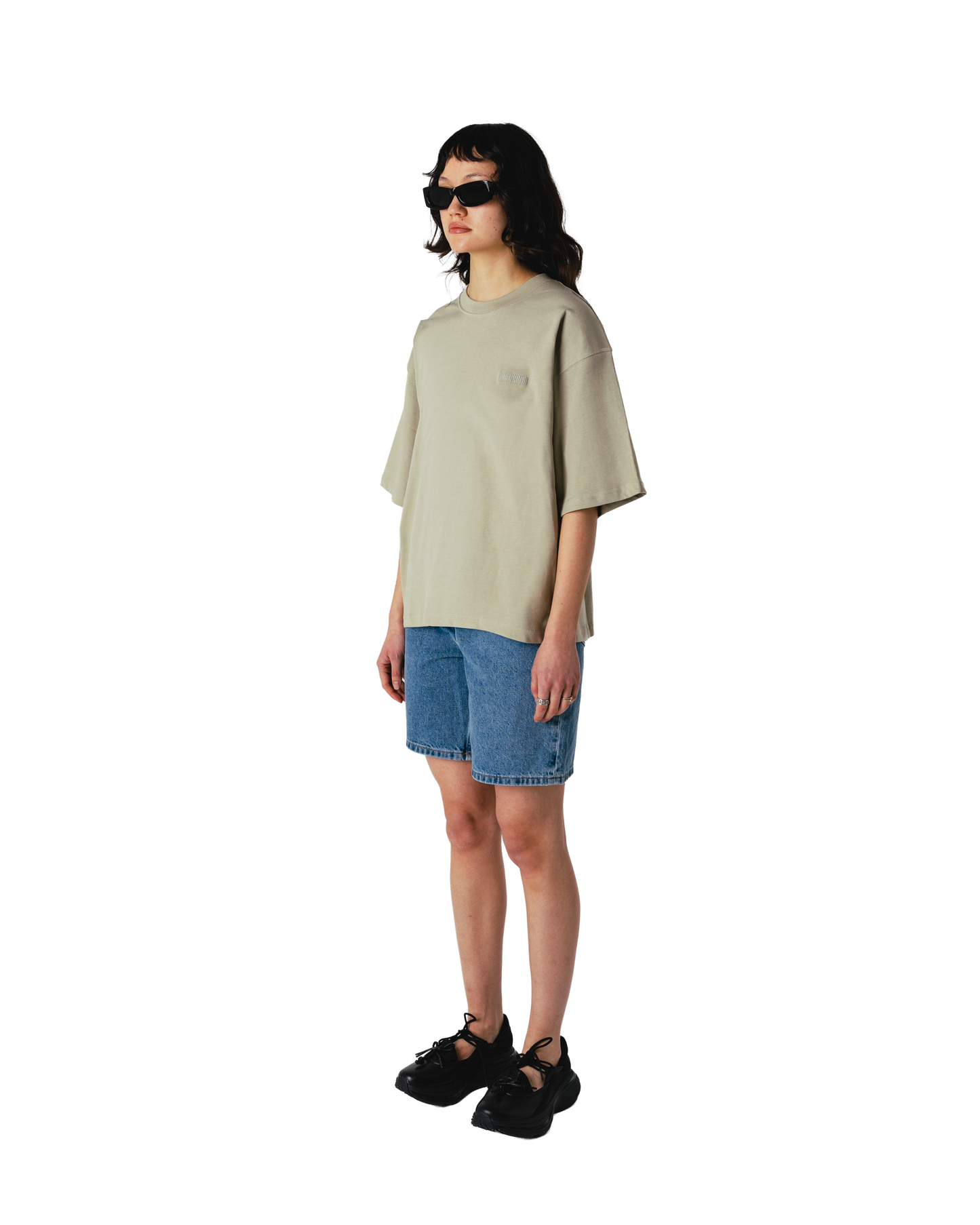 Woodbird Female WBJuno Base Tee T-Shirts Stone