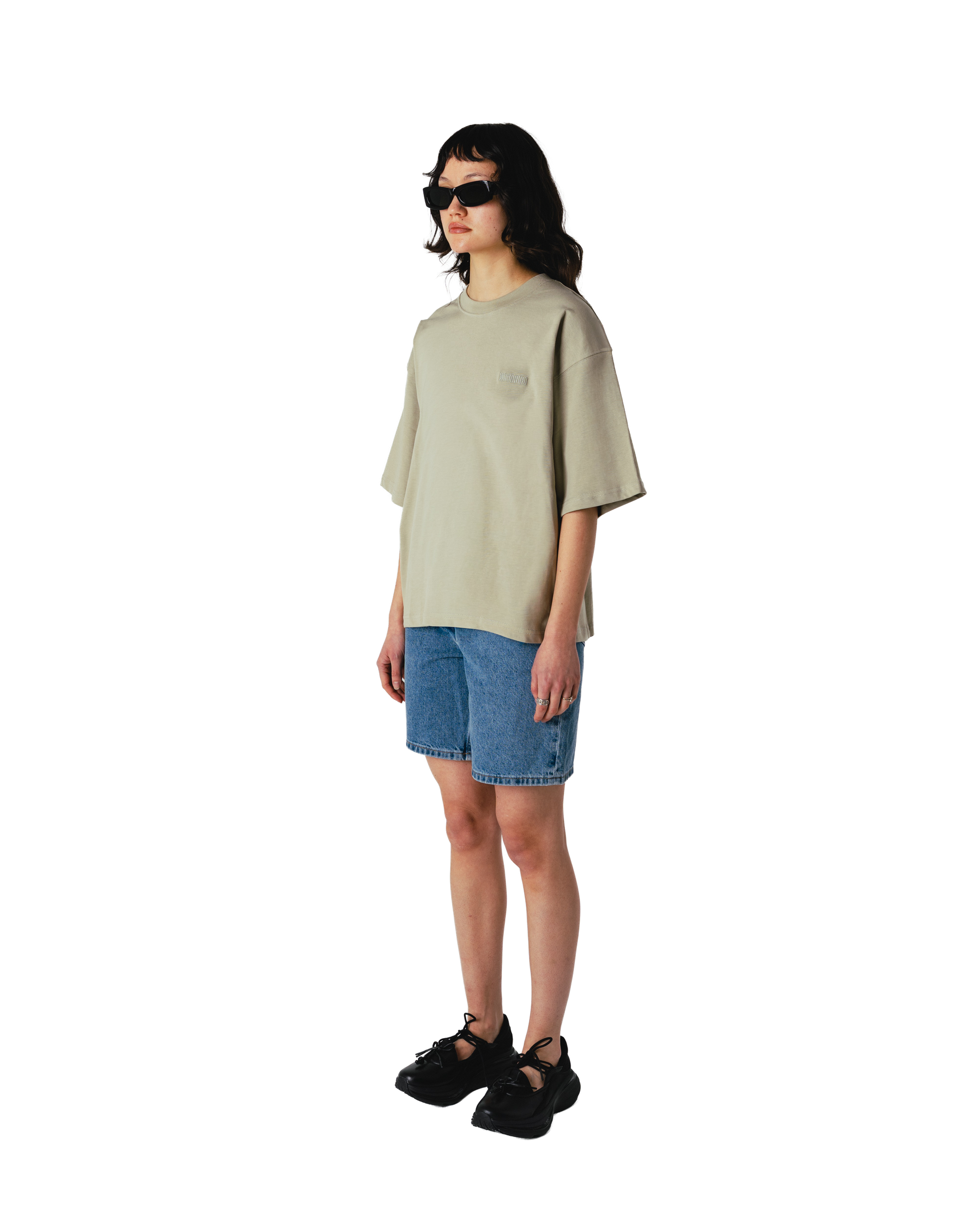 Woodbird Female WBJuno Base Tee T-Shirts Stone