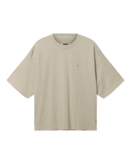 Woodbird Female WBJuno Base Tee T-Shirts Stone