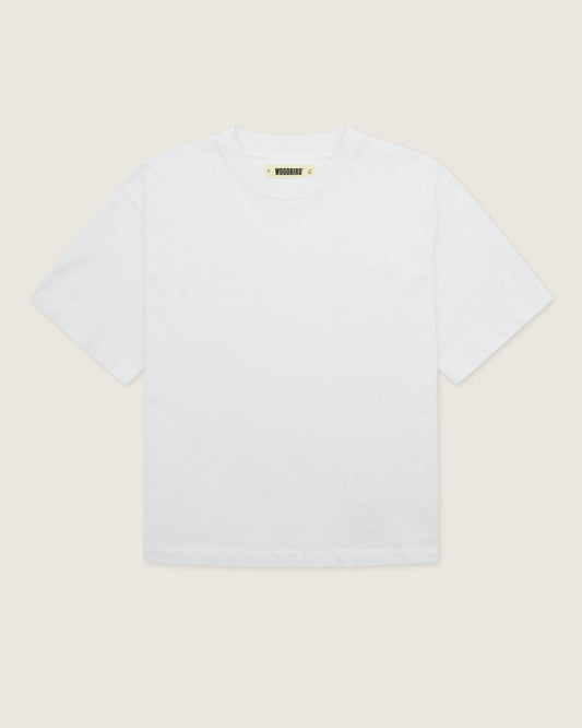 Woodbird Female WBJuno Base Tee T-Shirts White