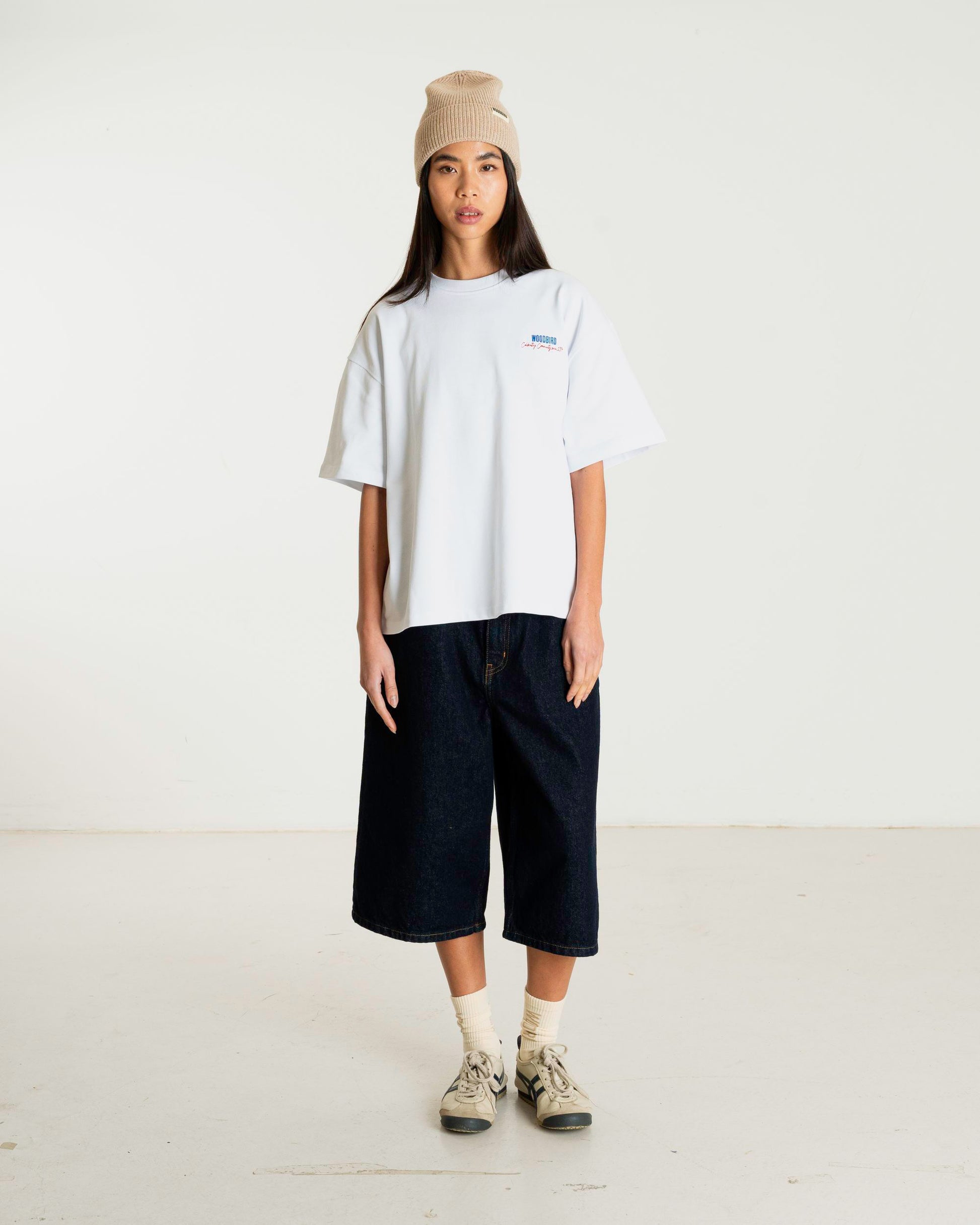 Woodbird Female WBJuno Culture Tee T-Shirts White