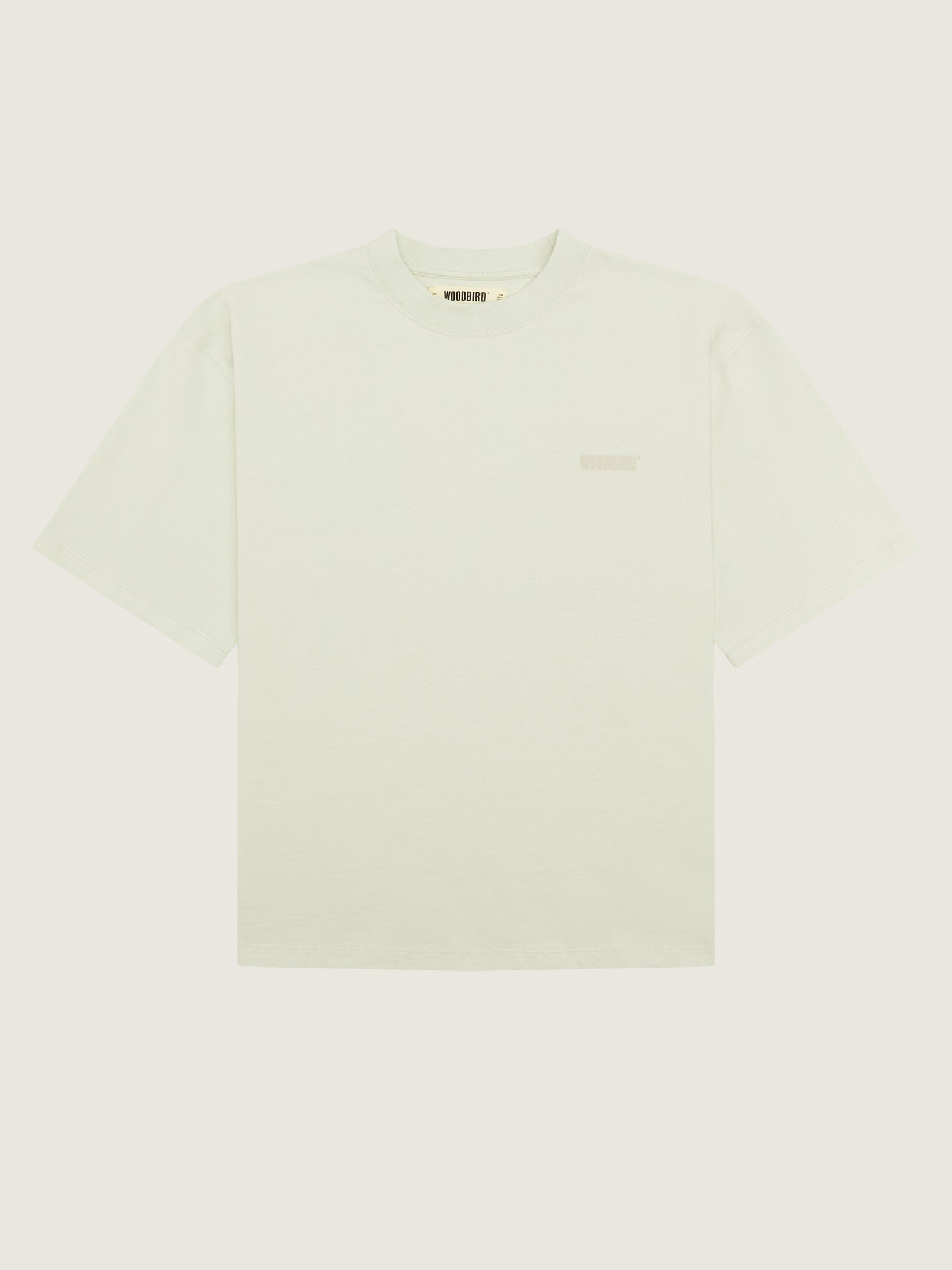 Woodbird Female WBJuno HKDK Tee T-Shirts Mint Green
