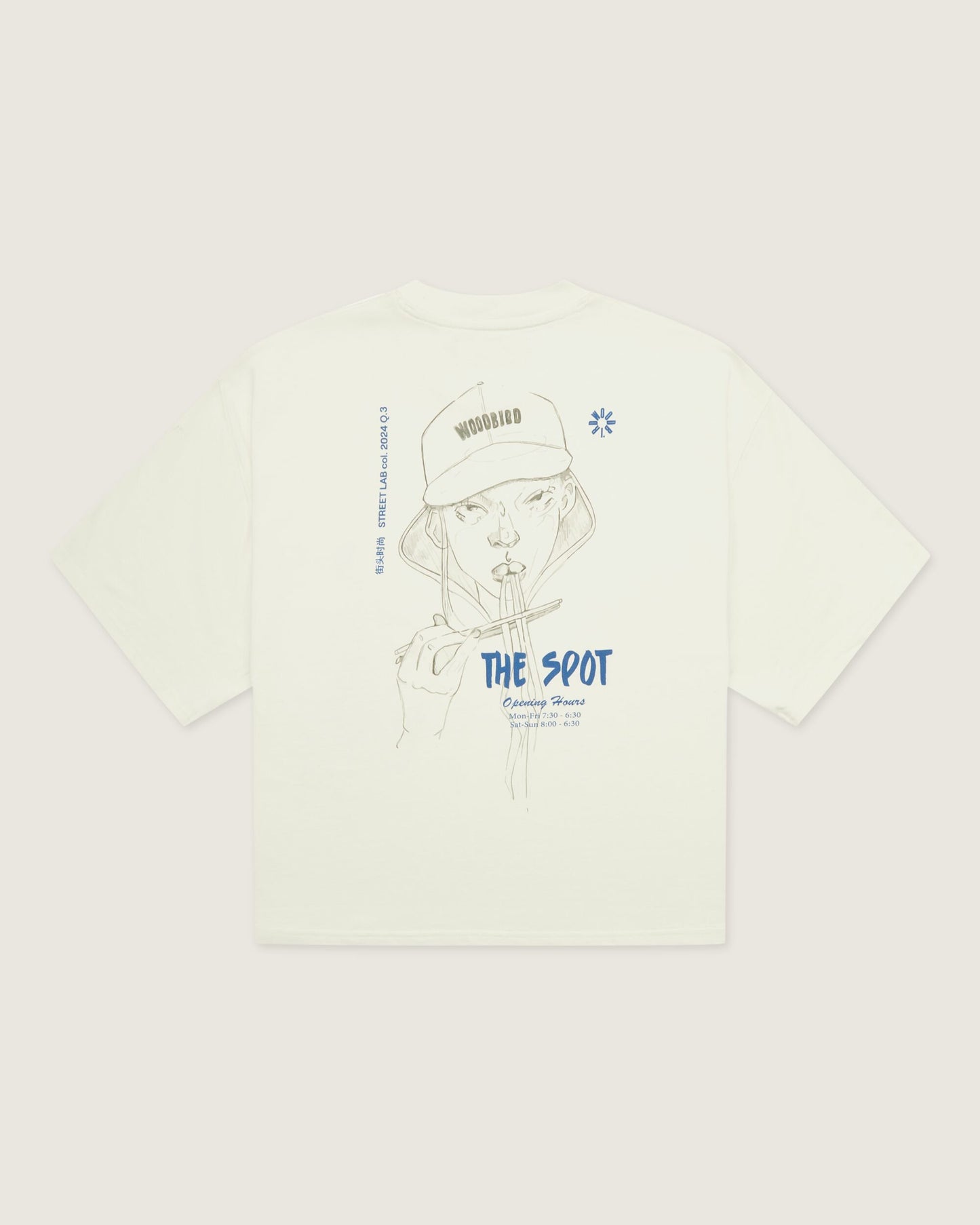 Woodbird Female WBJuno Jules Tee T-Shirts Off White