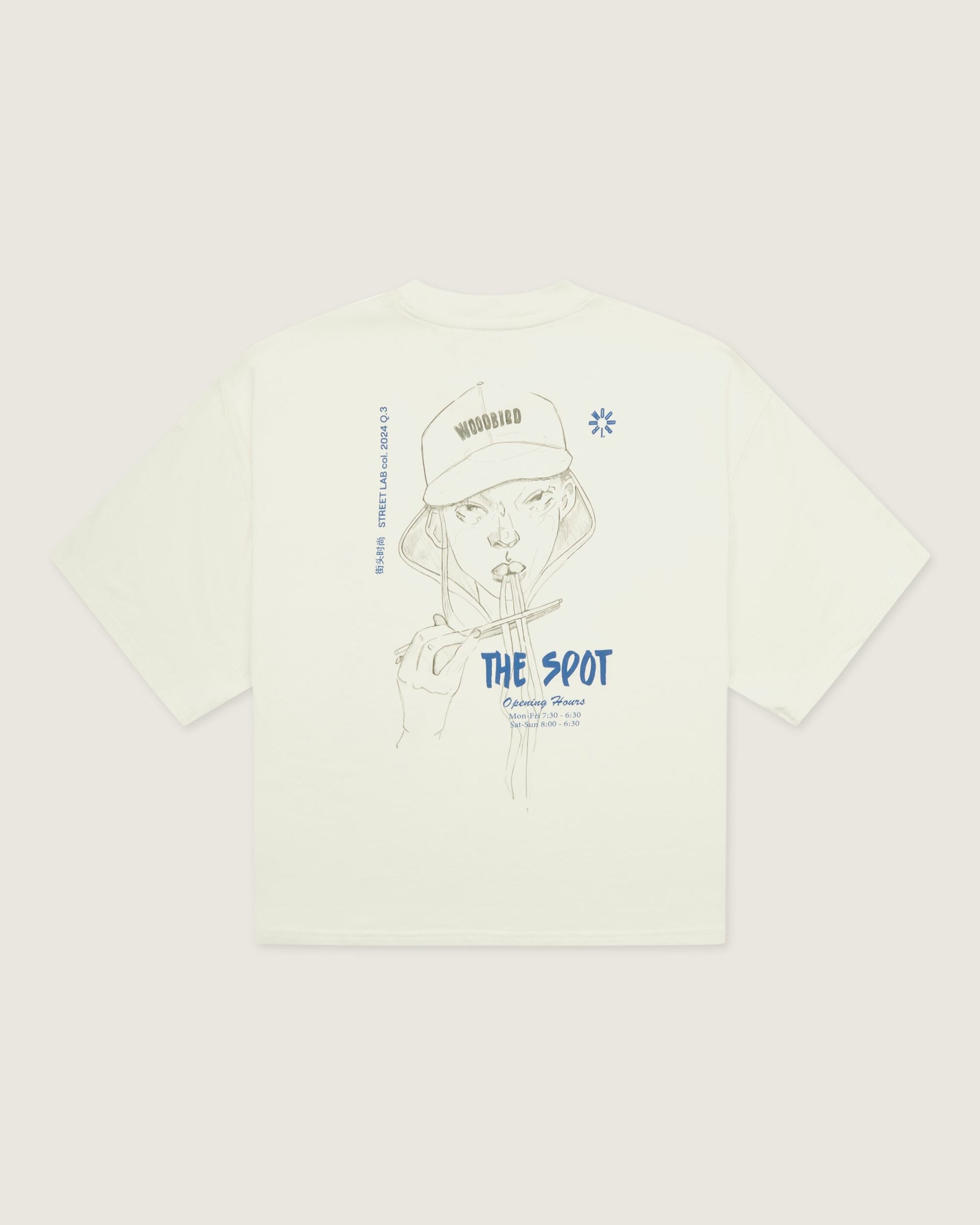 Woodbird Female WBJuno Jules Tee T-Shirts Off White