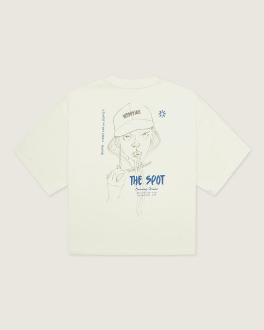 Woodbird Female WBJuno Jules Tee T-Shirts Off White