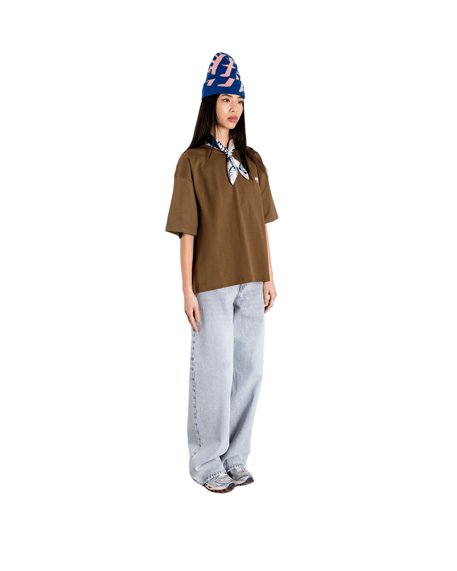 Woodbird Female WBJuno Pho Tee T-Shirts Dark Brown