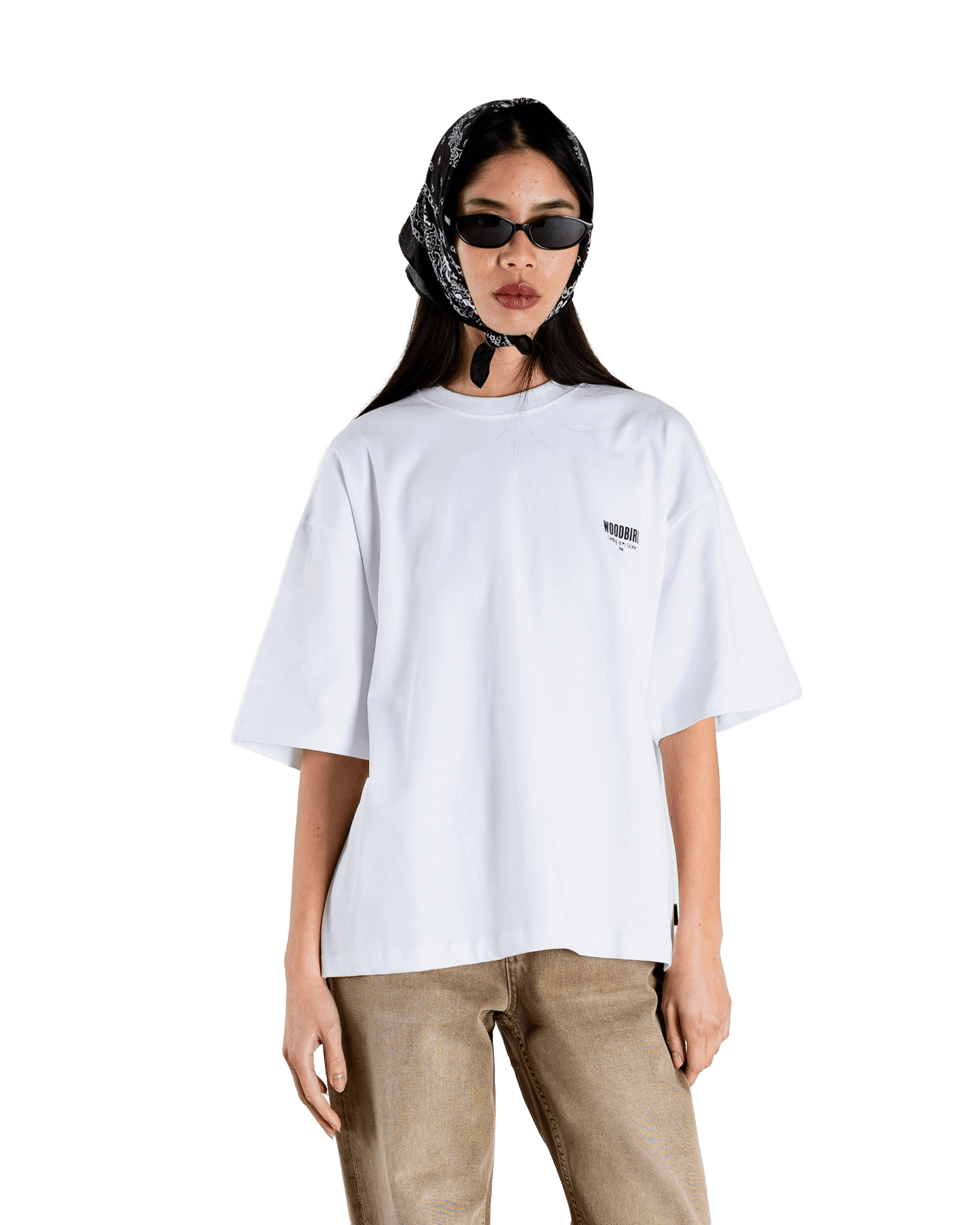 Woodbird Female WBJuno Pho Tee T-Shirts White
