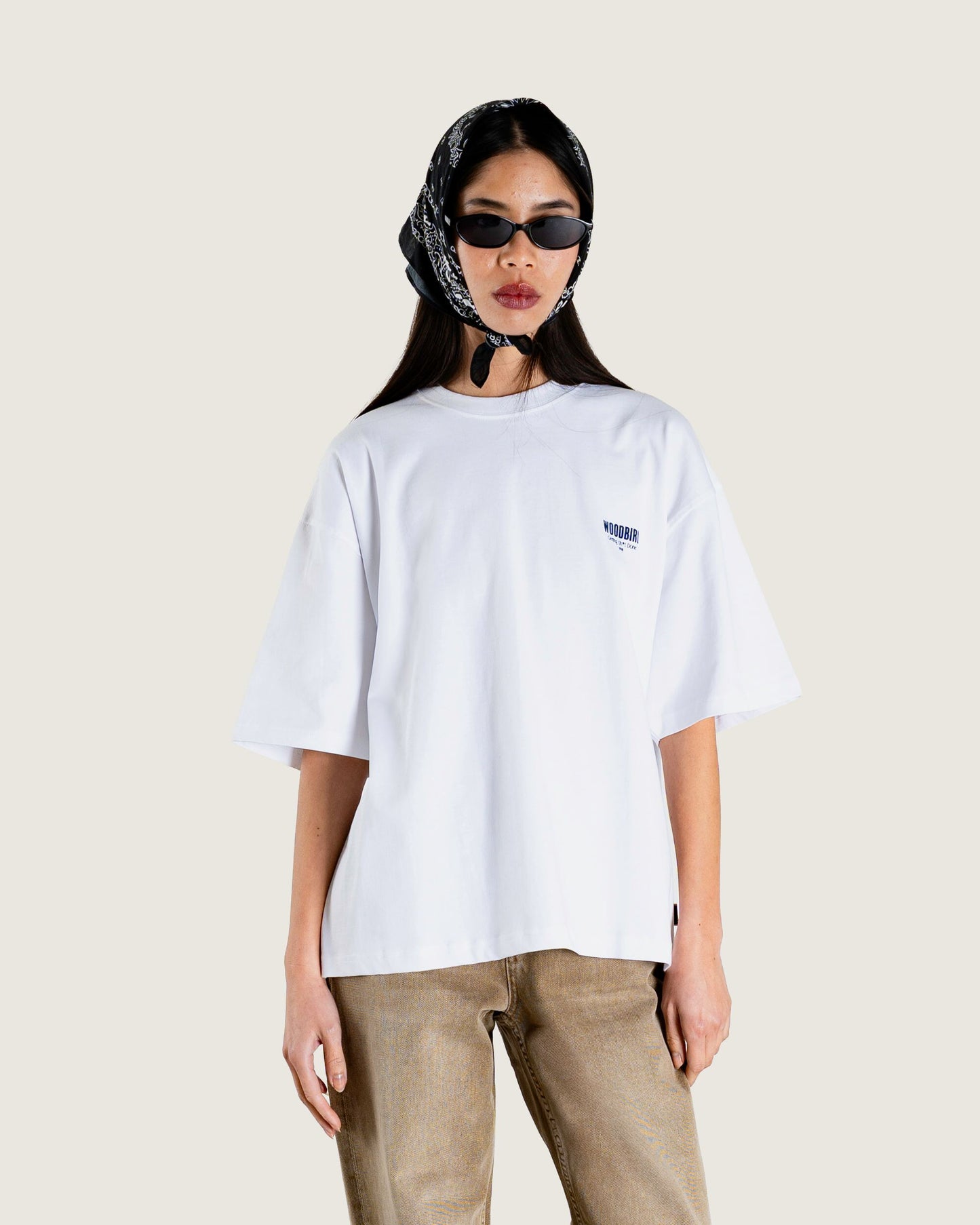 Woodbird Female WBJuno Pho Tee T-Shirts White