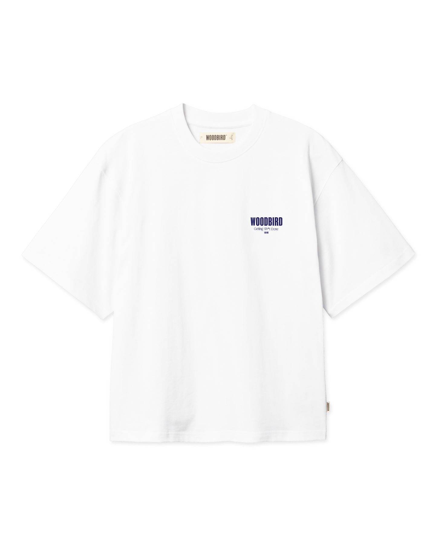 Woodbird Female WBJuno Pho Tee T-Shirts White
