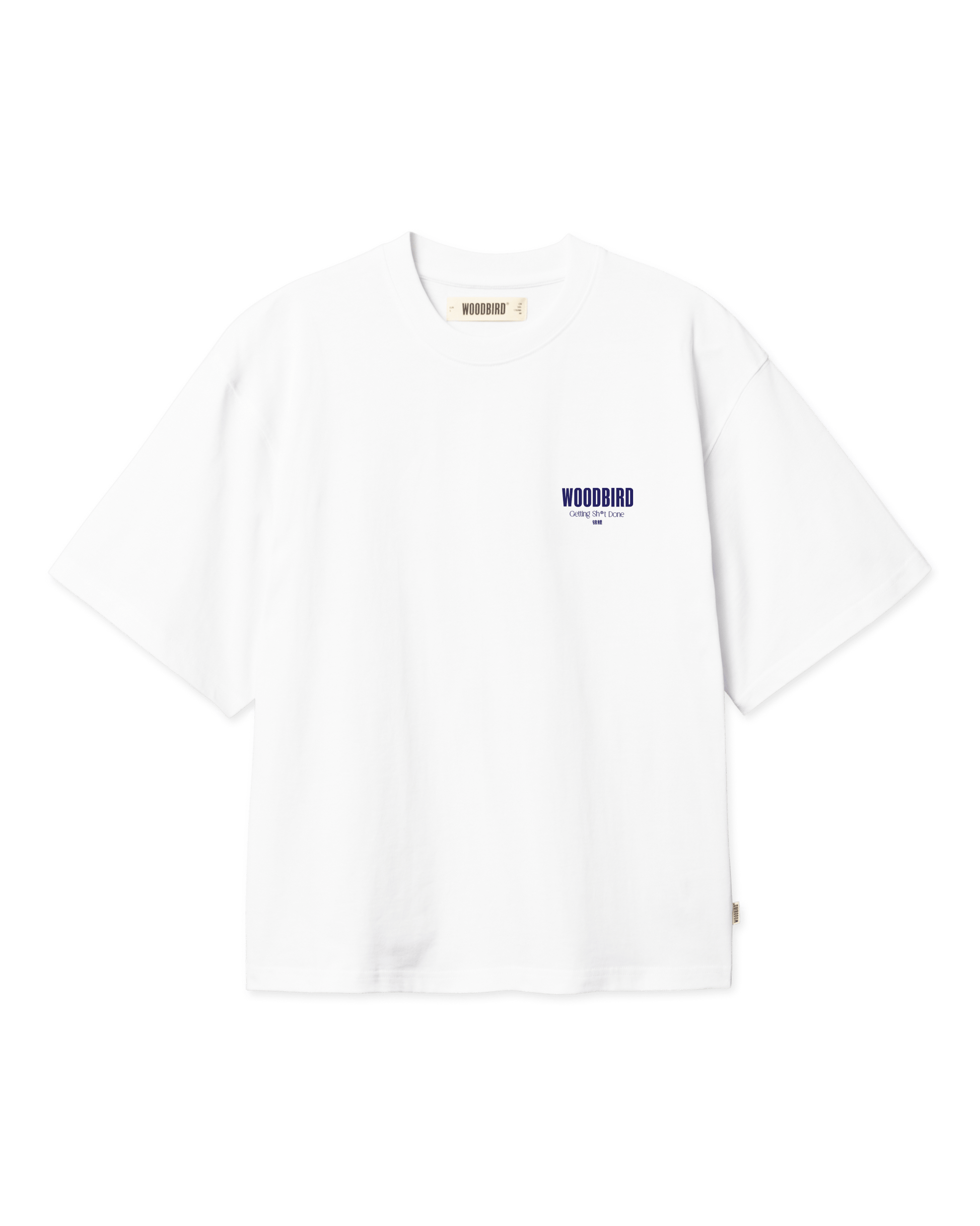 Woodbird Female WBJuno Pho Tee T-Shirts White
