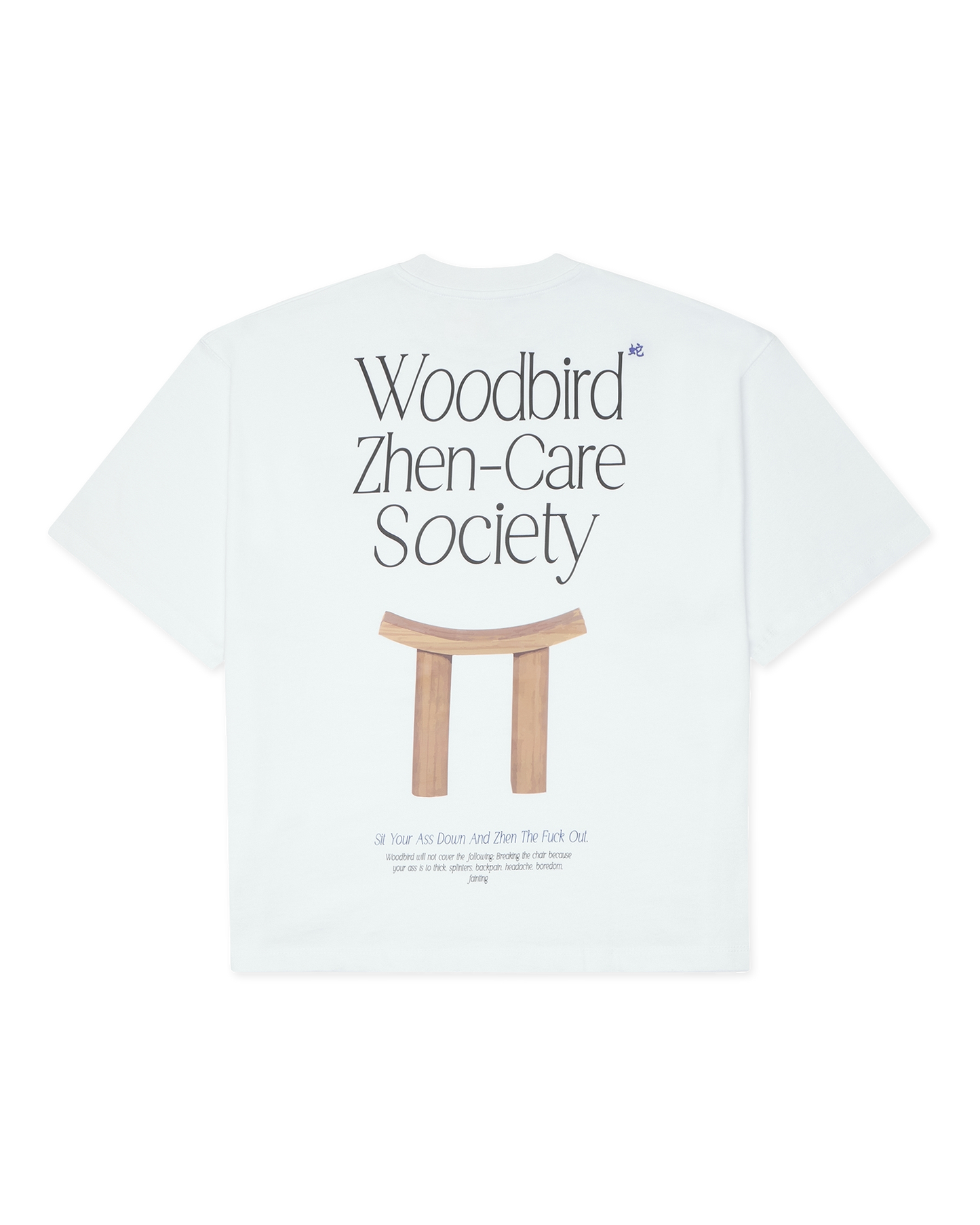 Woodbird Female WBJuno Zhen Tee T-Shirts White