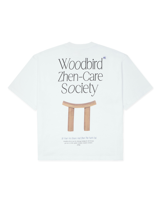 Woodbird Female WBJuno Zhen Tee T-Shirts White