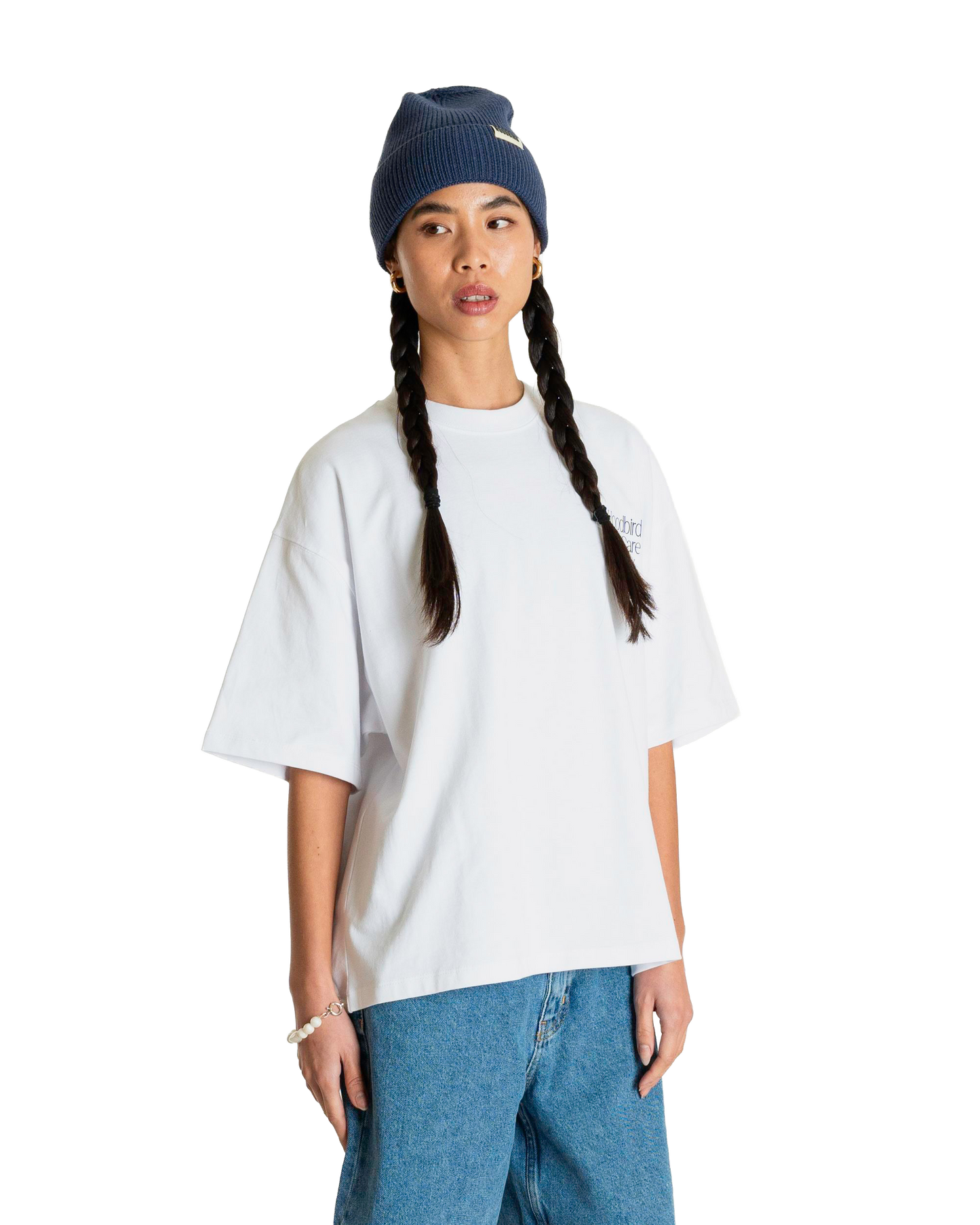 Woodbird Female WBJuno Zhen Tee T-Shirts White