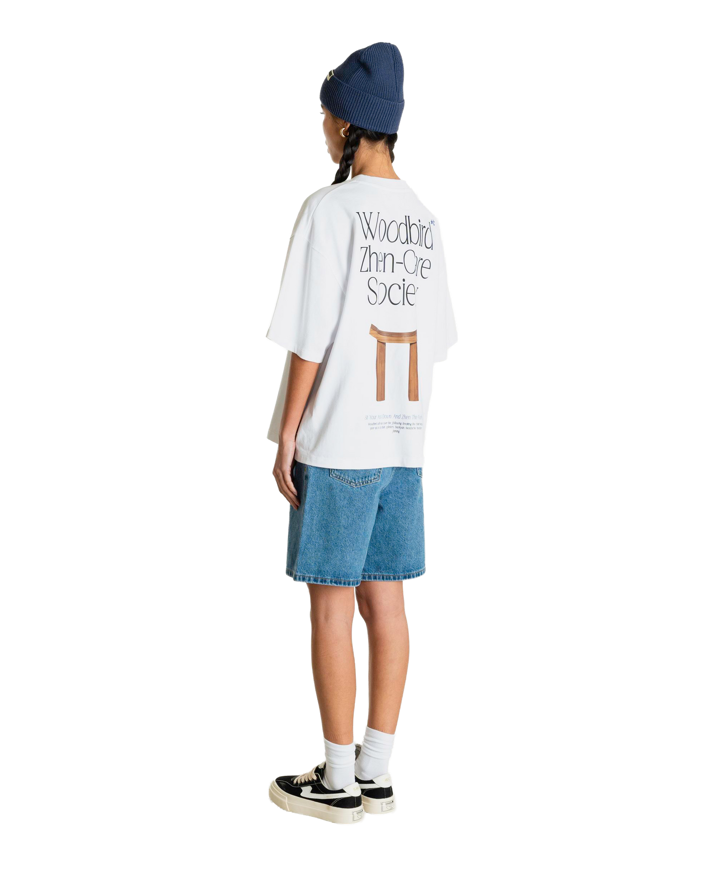 Woodbird Female WBJuno Zhen Tee T-Shirts White