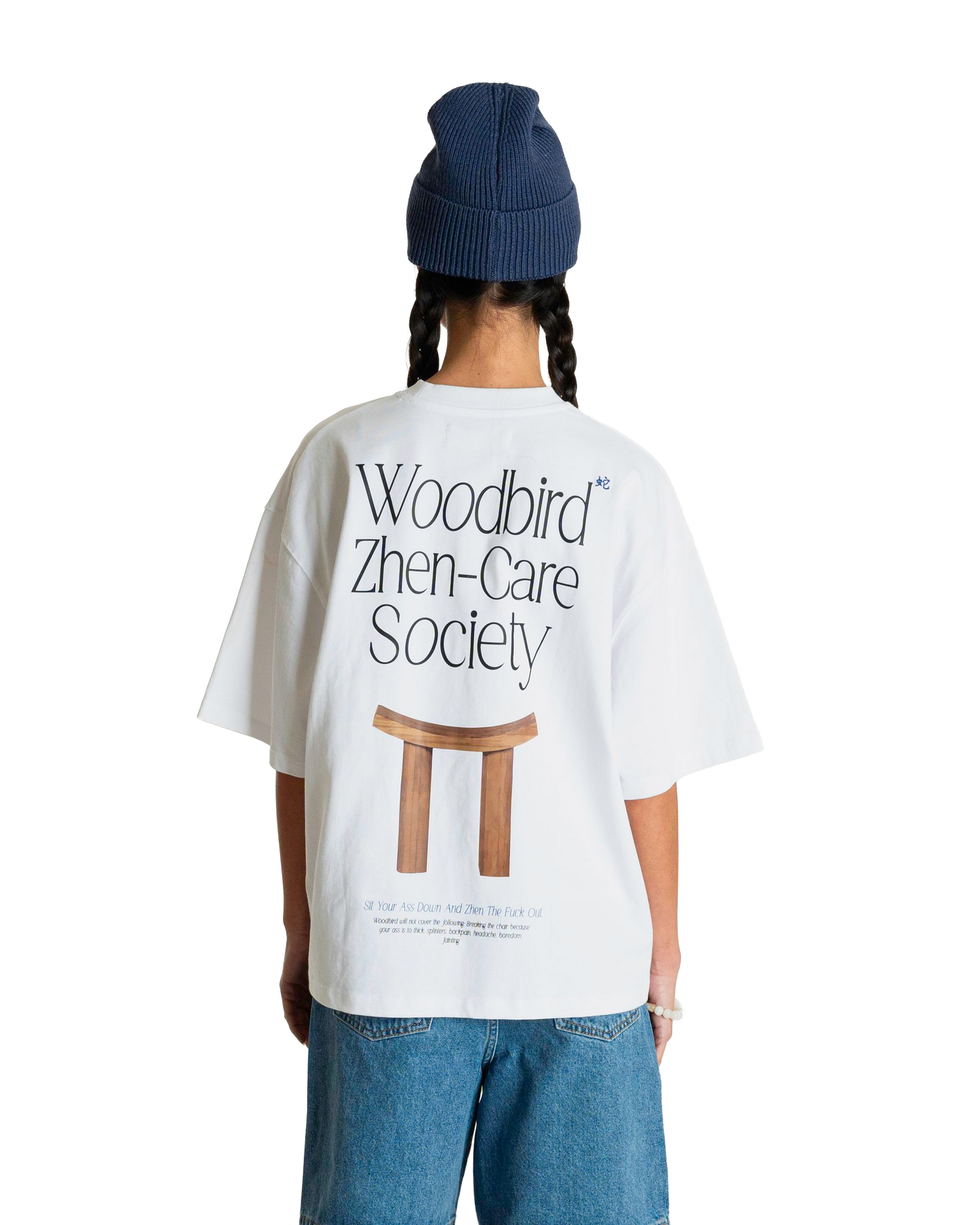 Woodbird Female WBJuno Zhen Tee T-Shirts White
