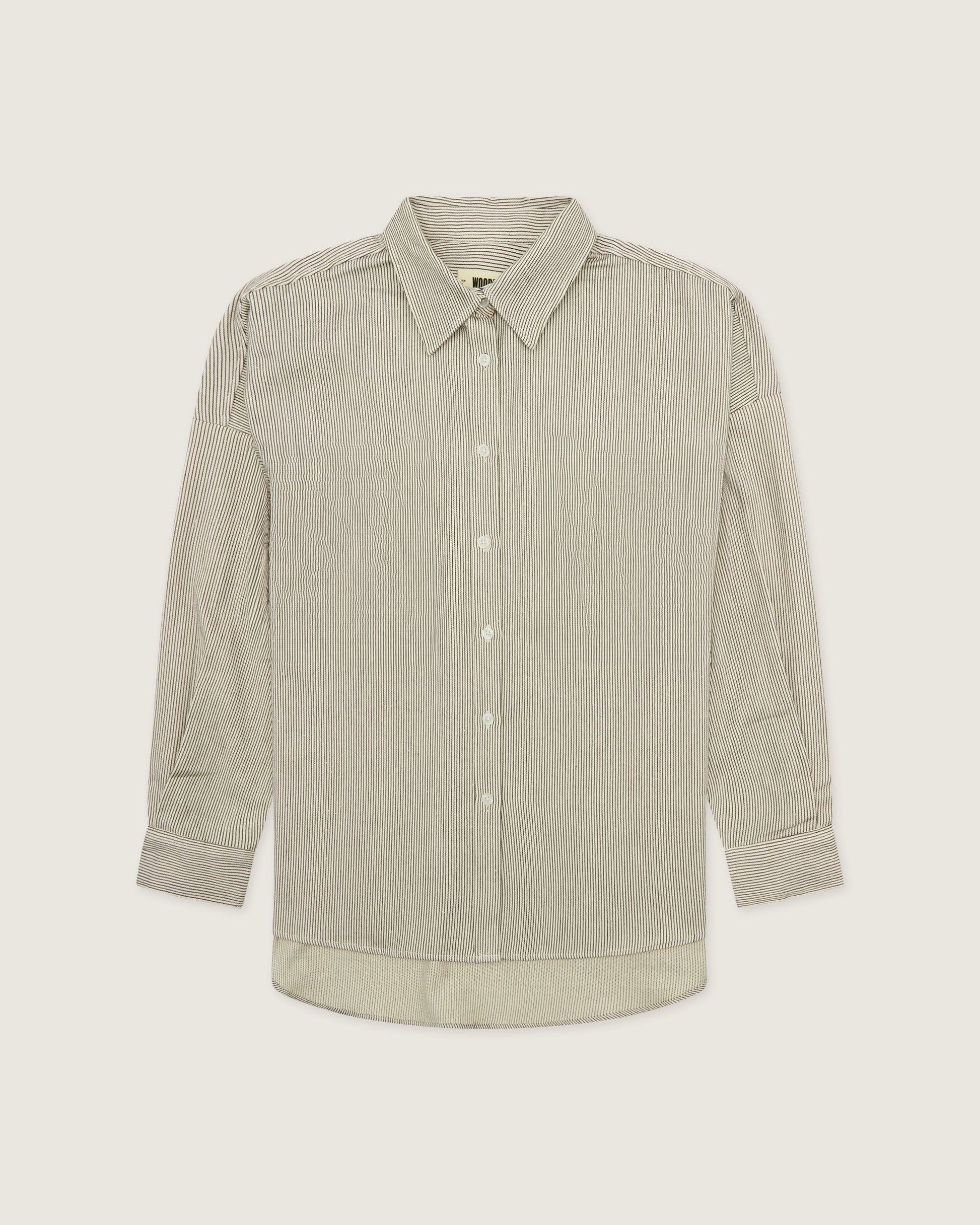 Woodbird Female WBKendal Cargo Shirt Shirts Off White