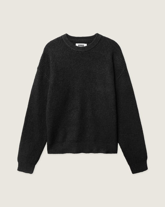 Woodbird WBKurt Fuzzy Knit Knits Black