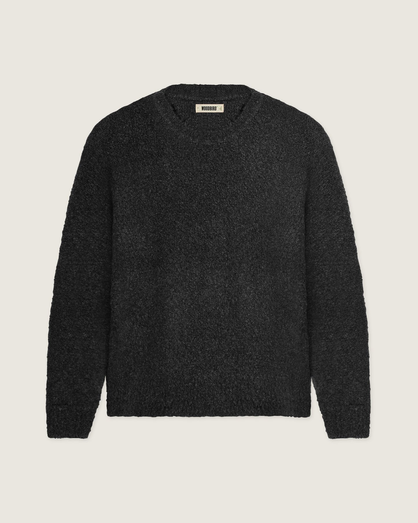 Woodbird WBKurt Loop Crew Knits Black