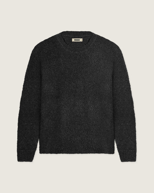 Woodbird WBKurt Loop Crew Knits Black