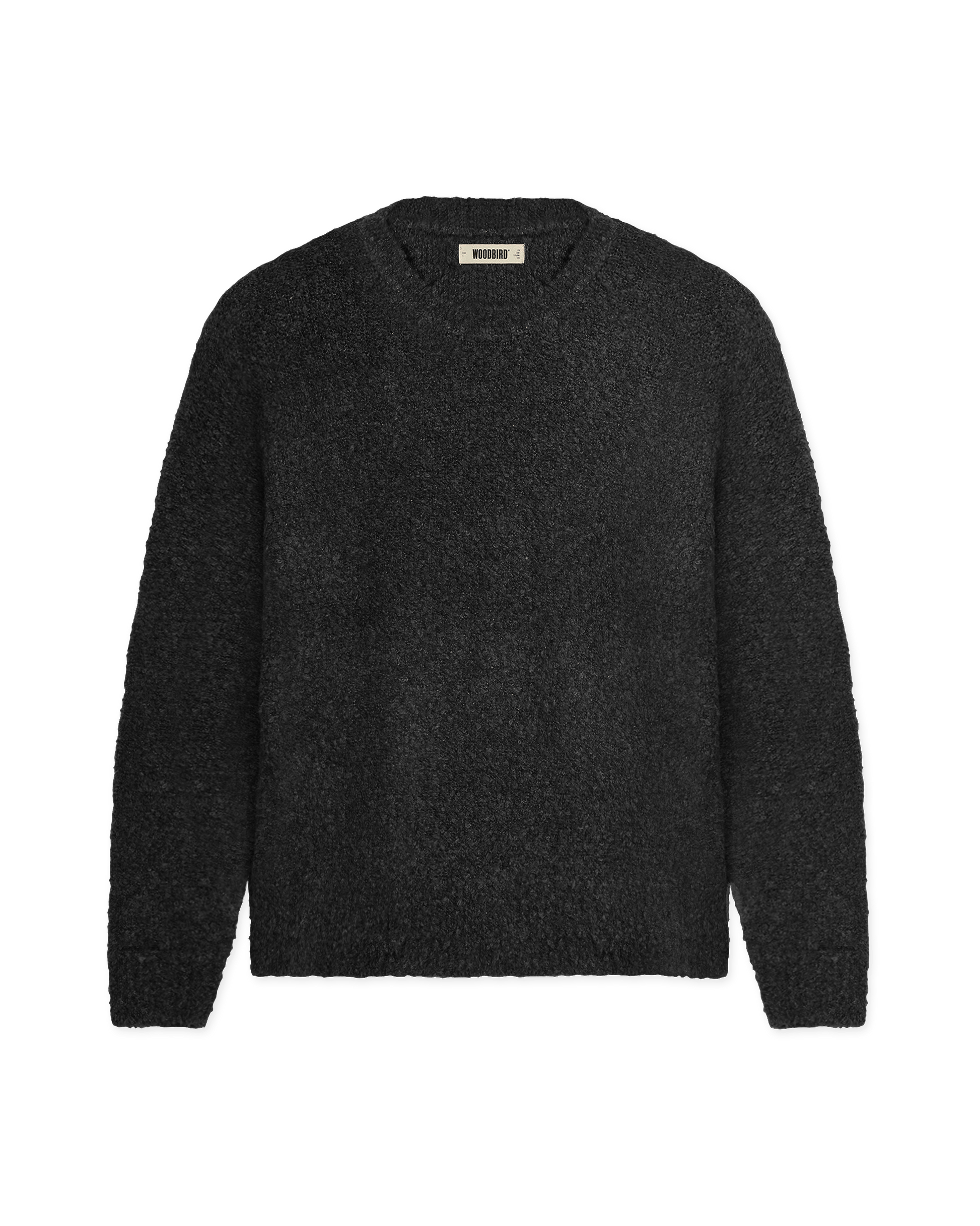 Woodbird WBKurt Loop Crew Knits Black