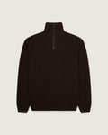 WBLass Wool Half-Zip - Brown