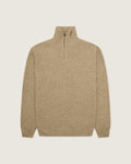 WBLass Wool Half-Zip - Stone