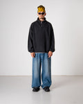 WBLee Wool Knit Half Zip - Black