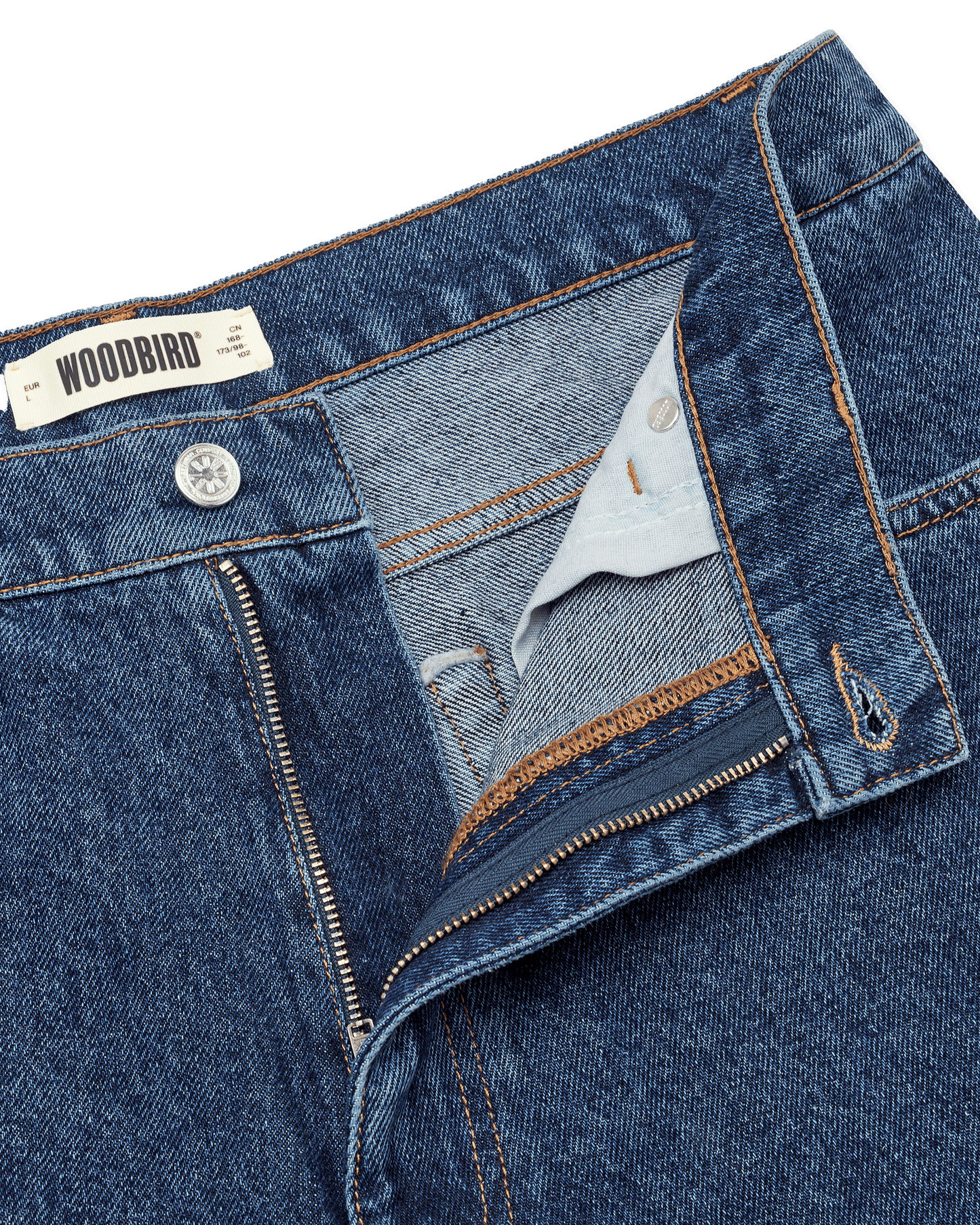 Woodbird WBLeroy 90s Rinse Jeans Jeans 90s Blue