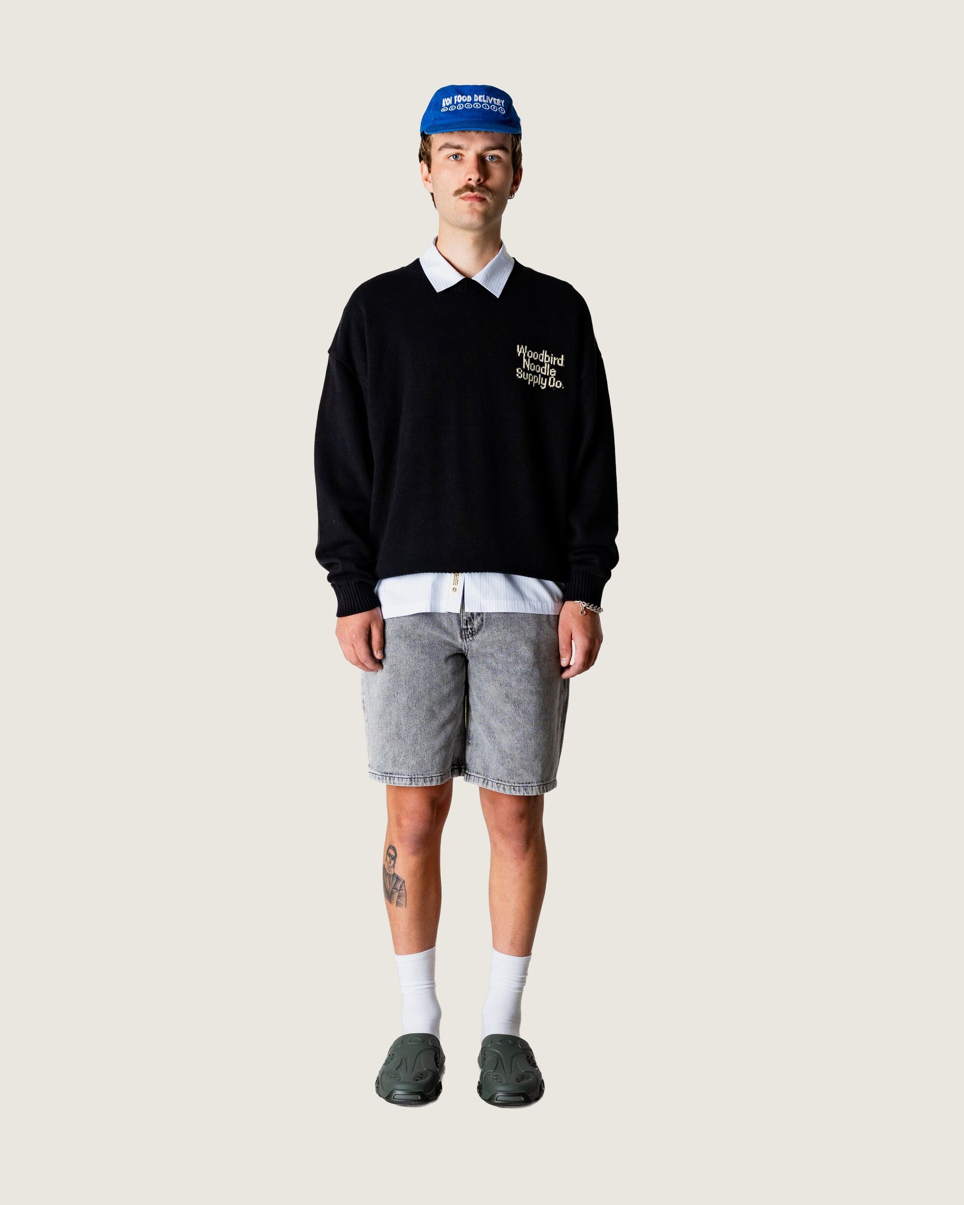 Woodbird WBLeroy Ash Grey Shorts Shorts Grey