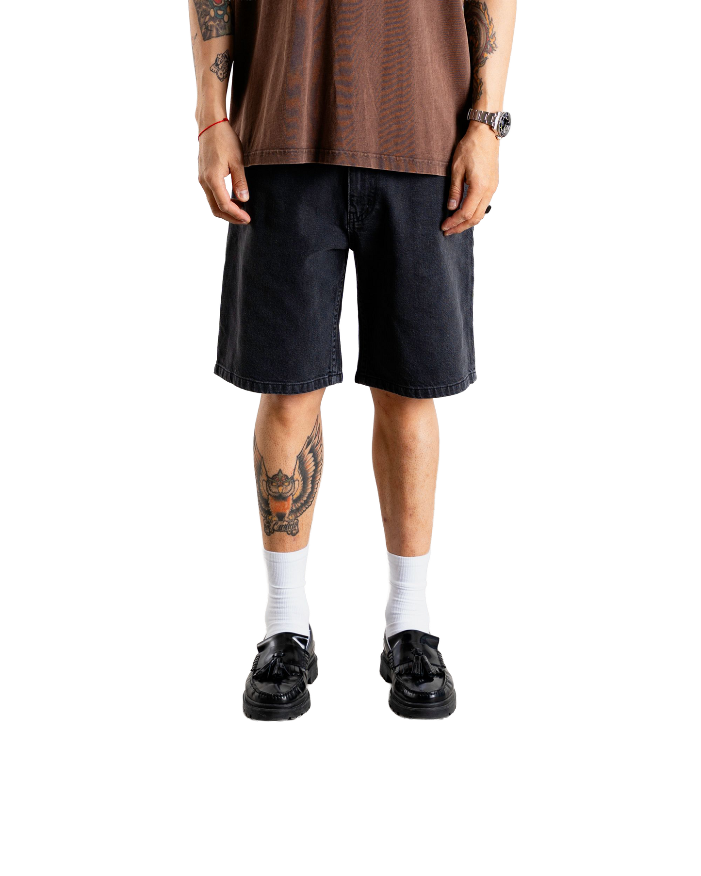 Woodbird WBLeroy Crow Shorts Shorts Black Vintage