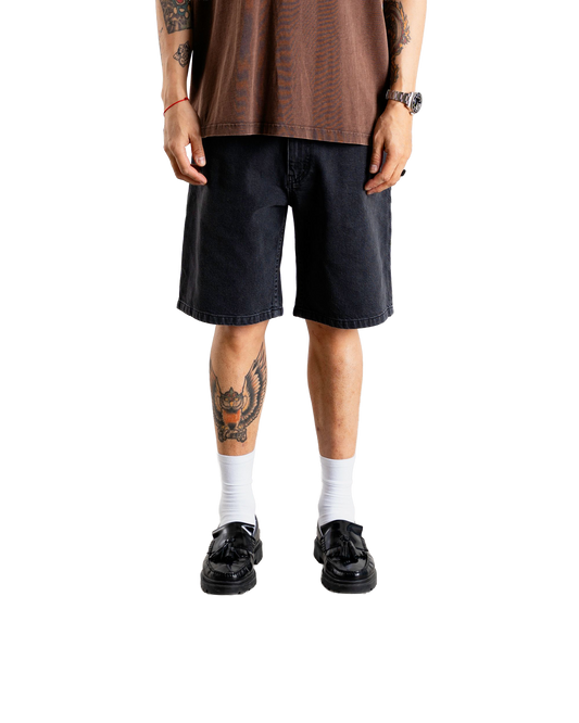 Woodbird WBLeroy Crow Shorts Shorts Black Vintage
