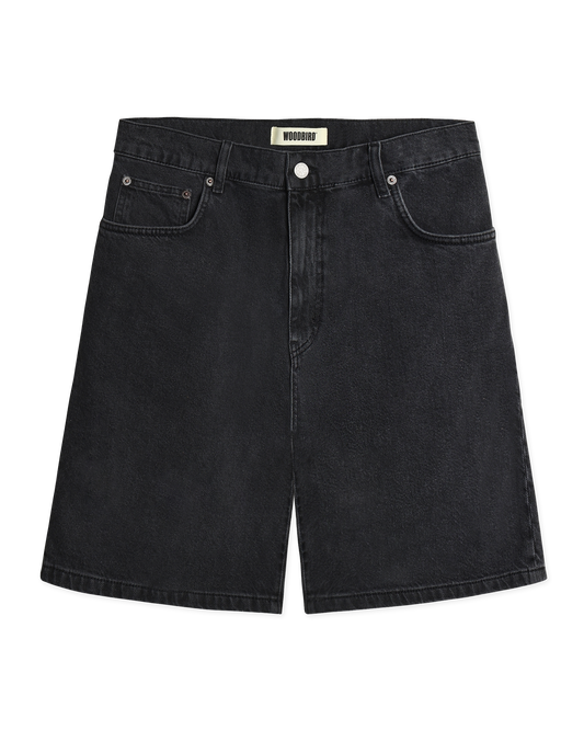 Woodbird WBLeroy Crow Shorts Shorts Black Vintage