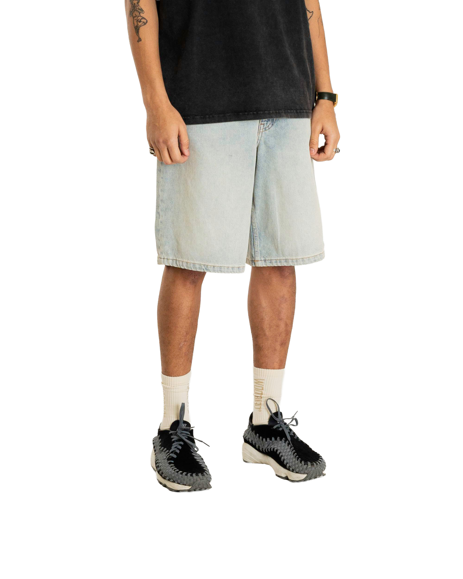 Woodbird WBLeroy Dawn Shorts Shorts Light Blue
