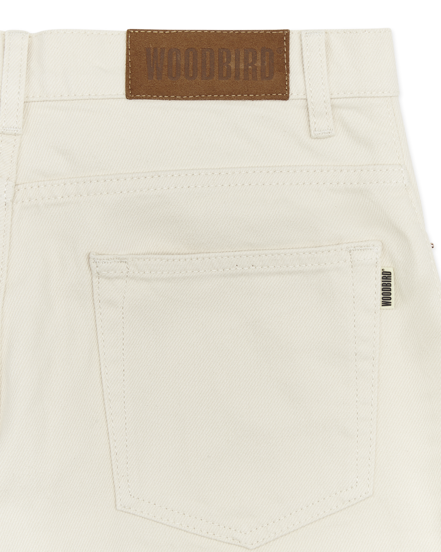 Woodbird WBLeroy Twill Pants Jeans Off White