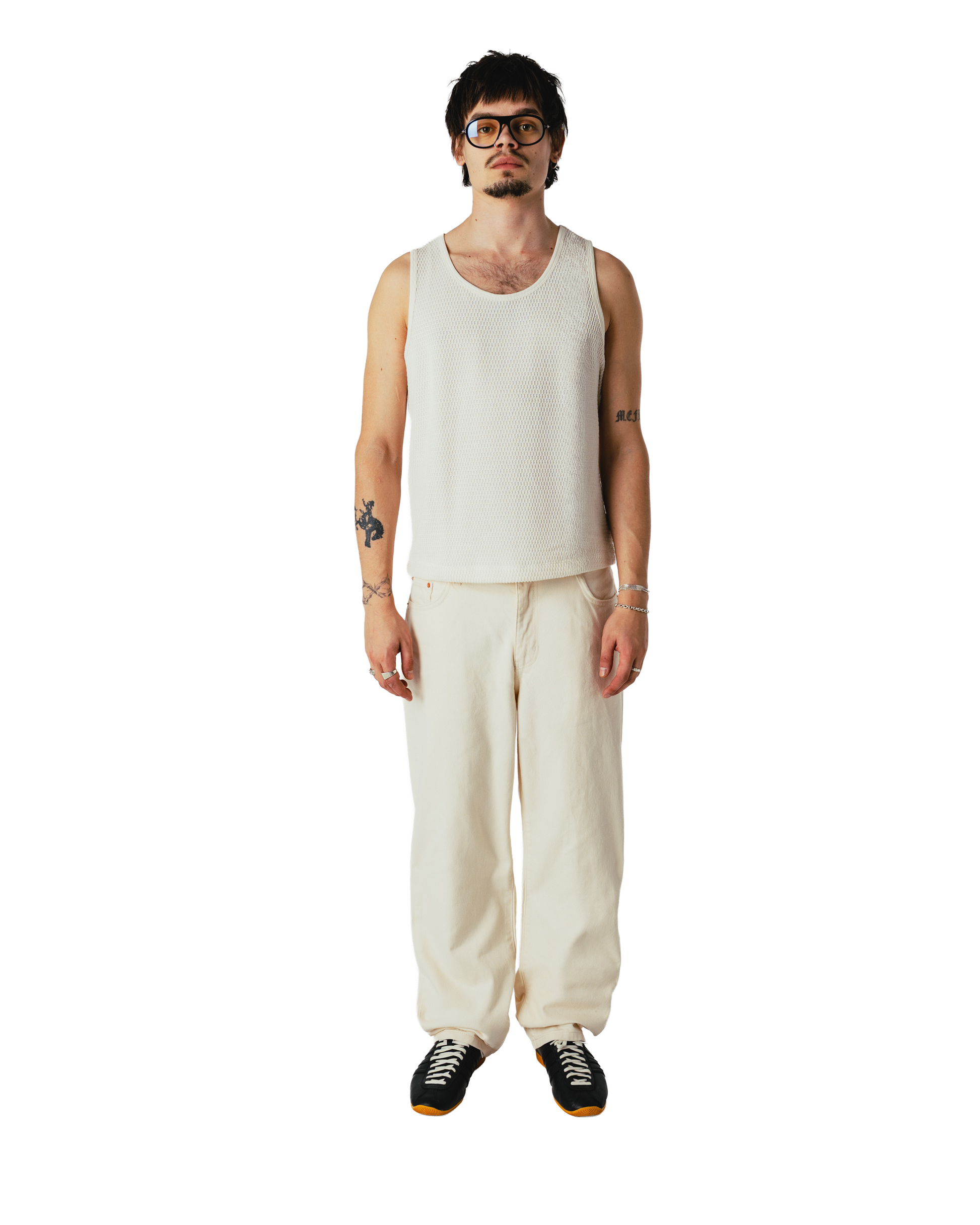 Woodbird WBLeroy Twill Pants Jeans Off White