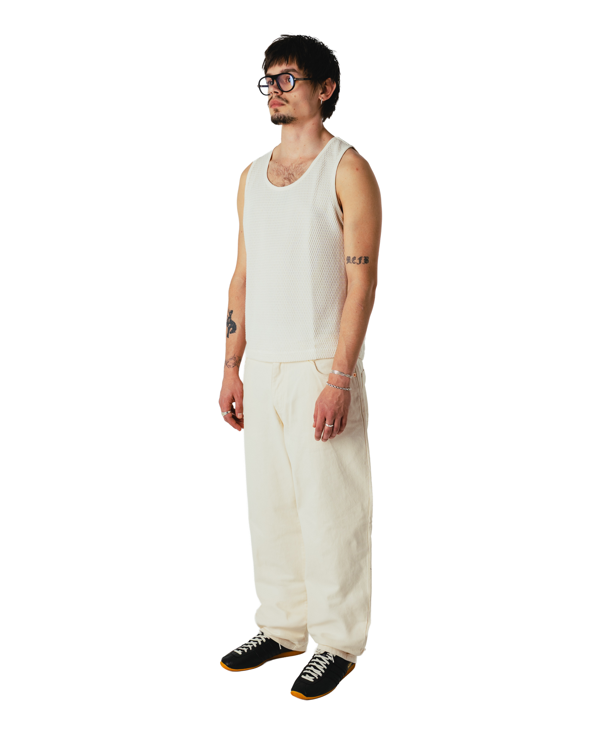 Woodbird WBLeroy Twill Pants Jeans Off White