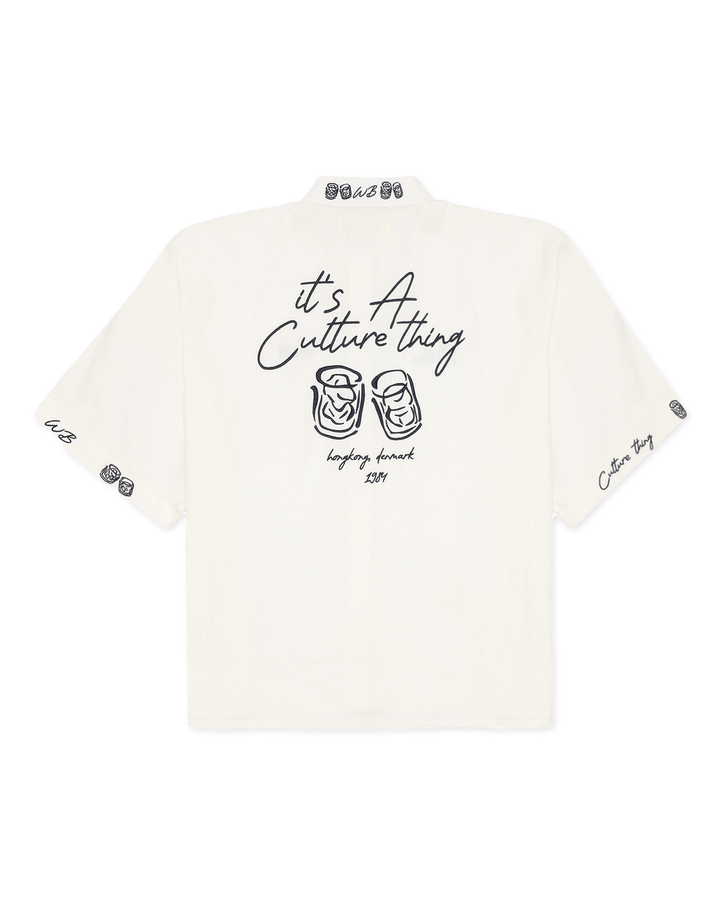 Woodbird Female WBLuna Embroid Shirt Shirts Off White