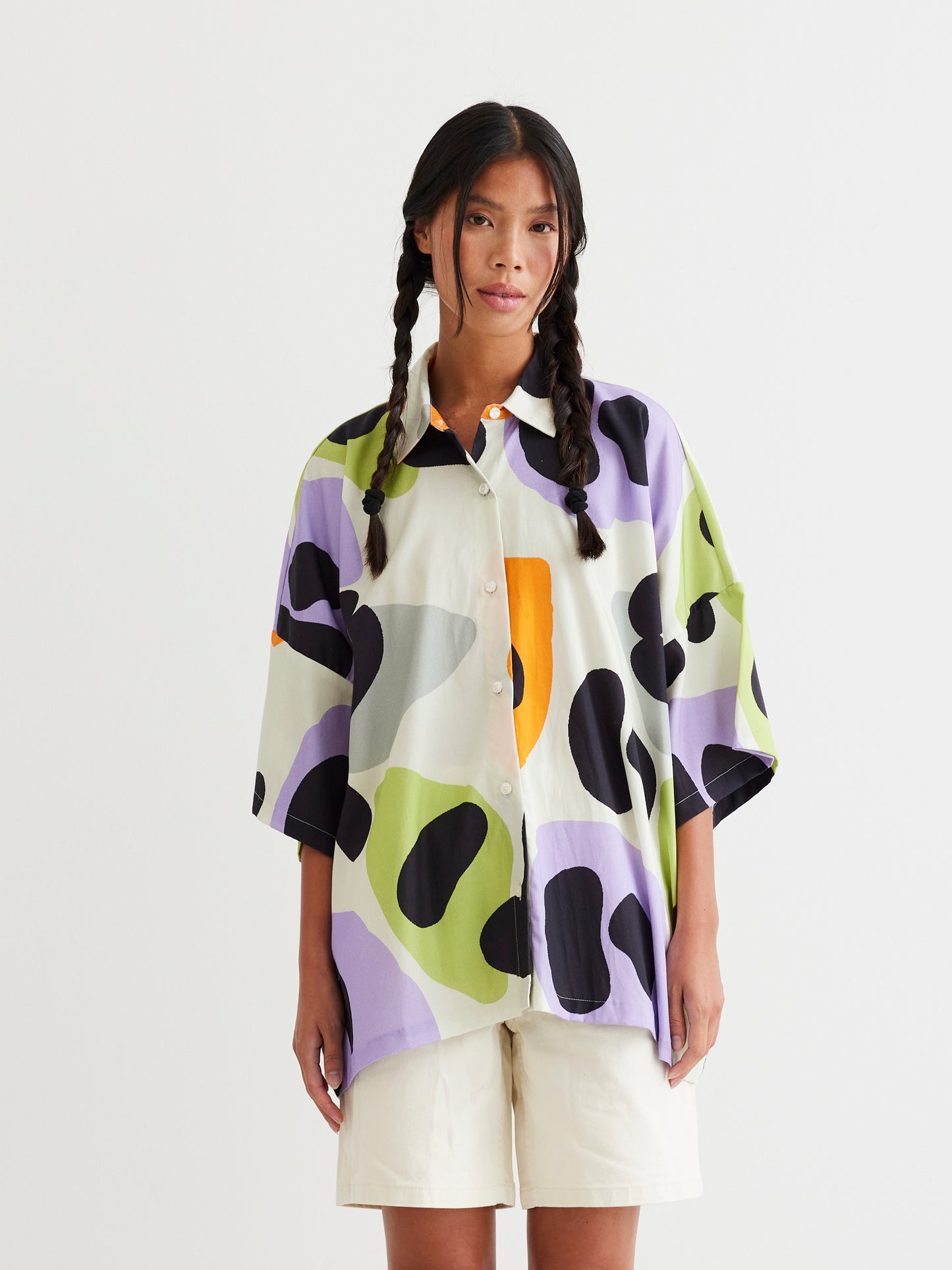 Woodbird Female WBLuna Leo Shirt Shirts Off White