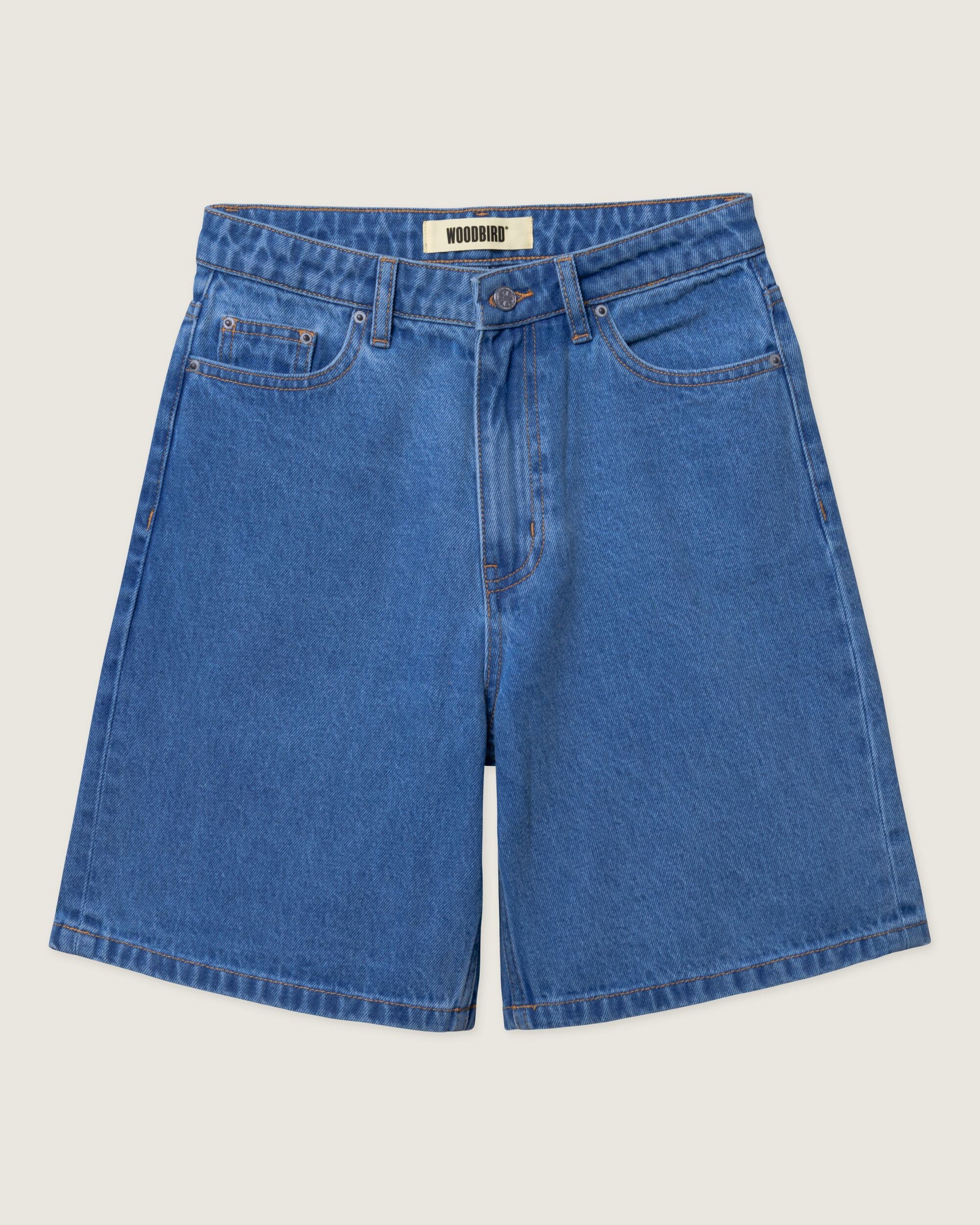 Woodbird Female WBMaggie Light Stone Shorts Shorts Blue