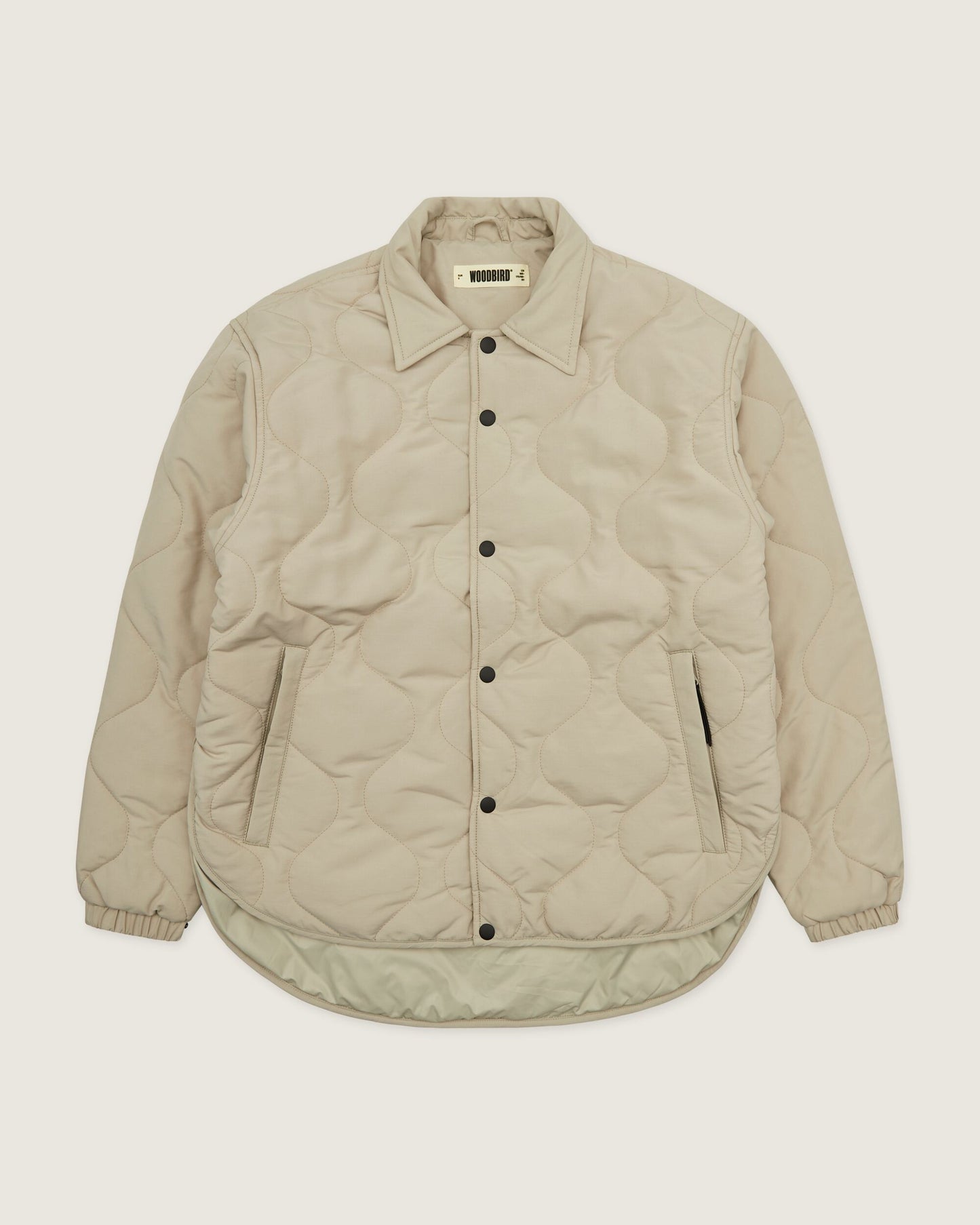 Woodbird Female WBMaze Quilt Jacket Jackets Stone