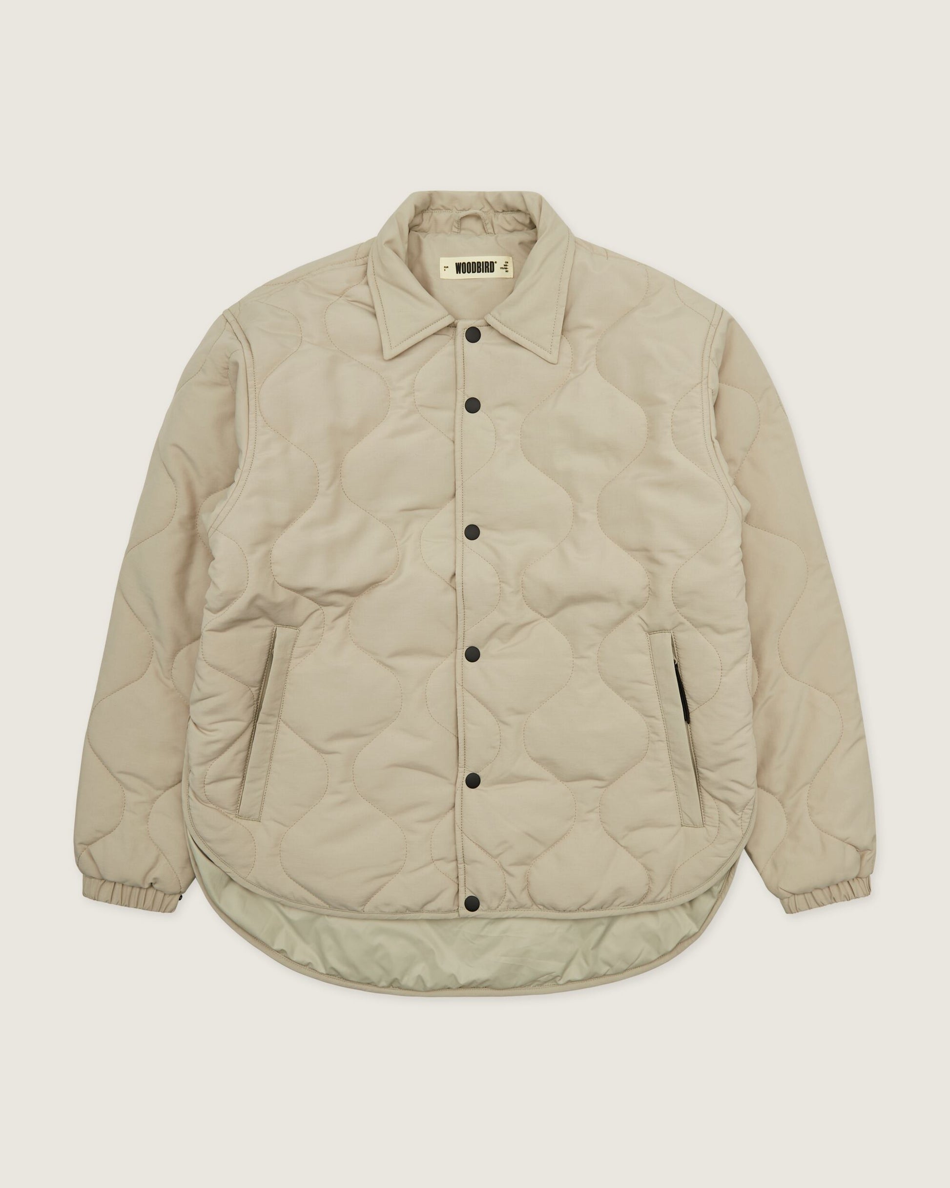Woodbird Female WBMaze Quilt Jacket Jackets Stone