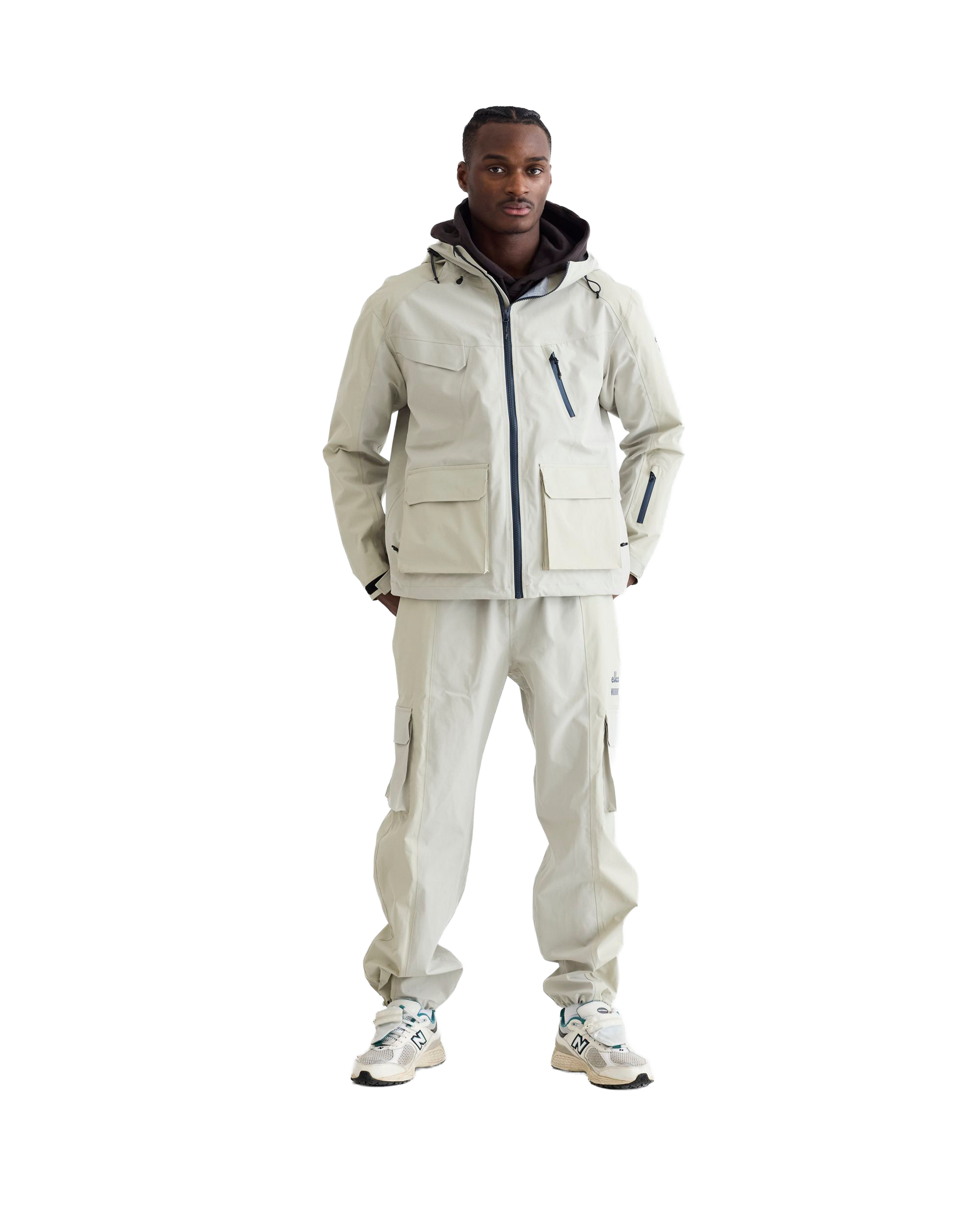 Woodbird WBMizo Elka Shell Jacket Outerwear Stone
