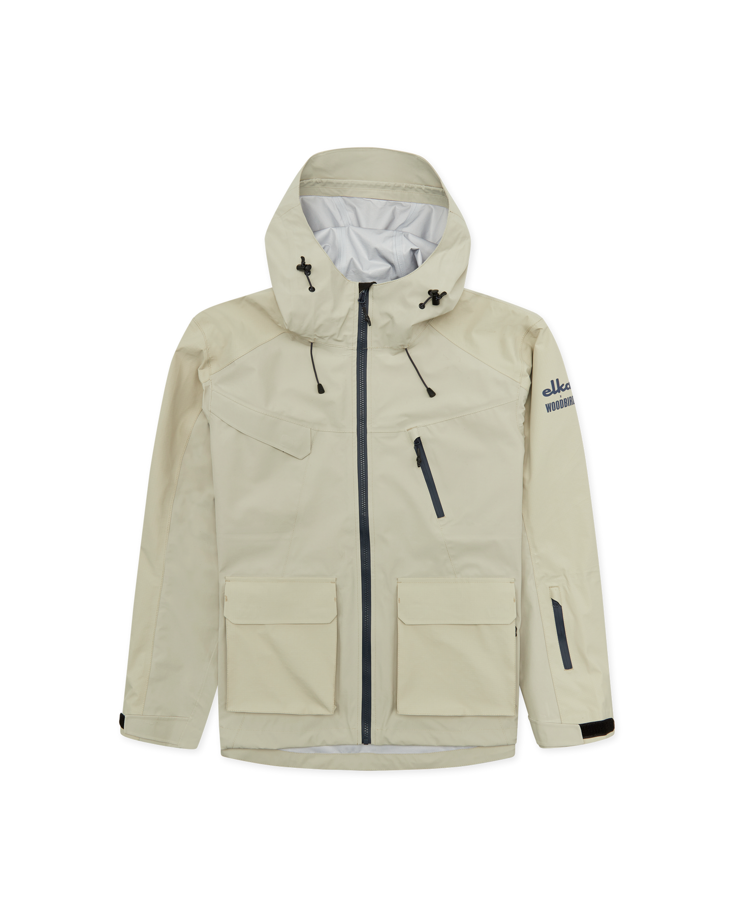 Woodbird WBMizo Elka Shell Jacket Outerwear Stone