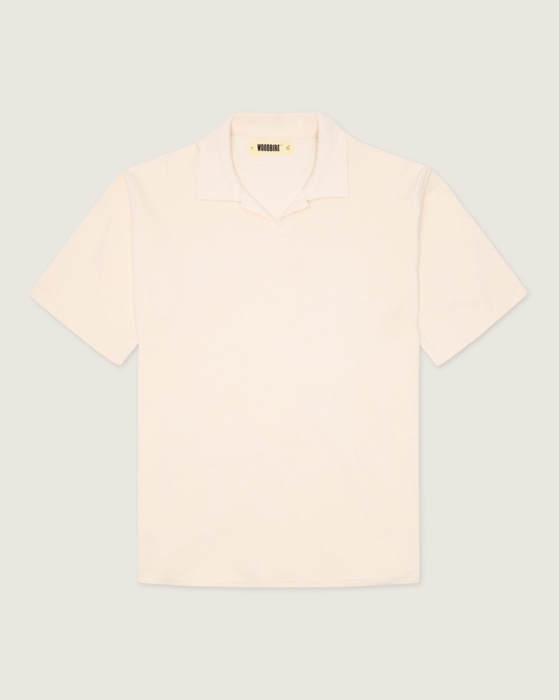 Woodbird WBMoul Terry Polo Shirts Off White