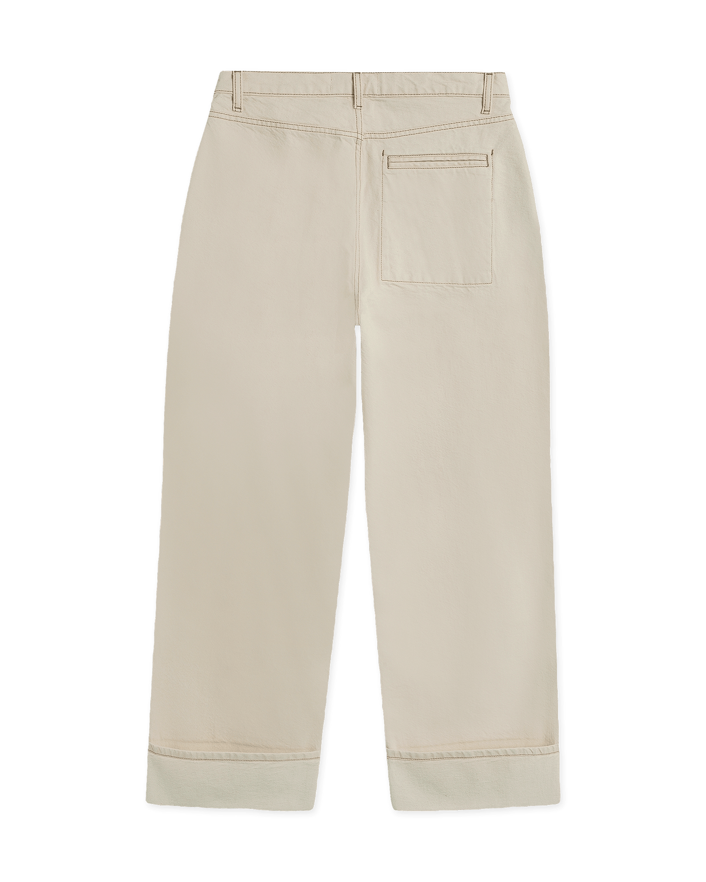 Woodbird Female WBNoel Fold Jeans Pants Off White