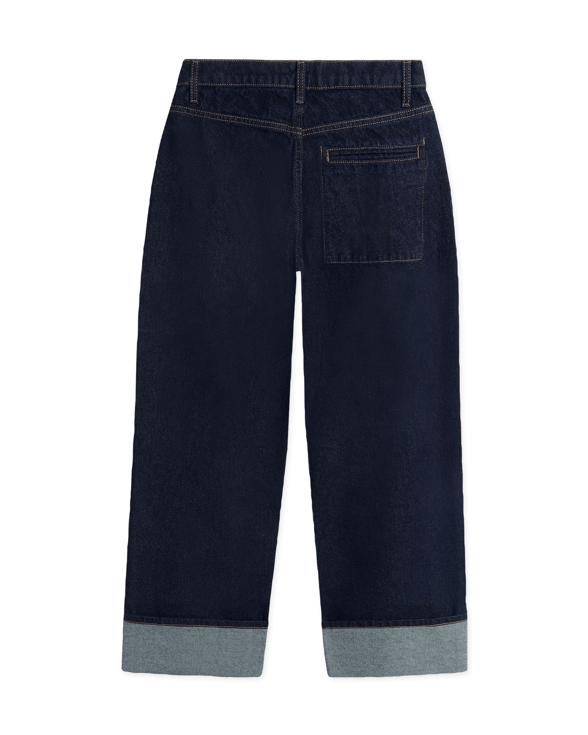 Woodbird Female WBNoel Fold Jeans Pants Raw Blue