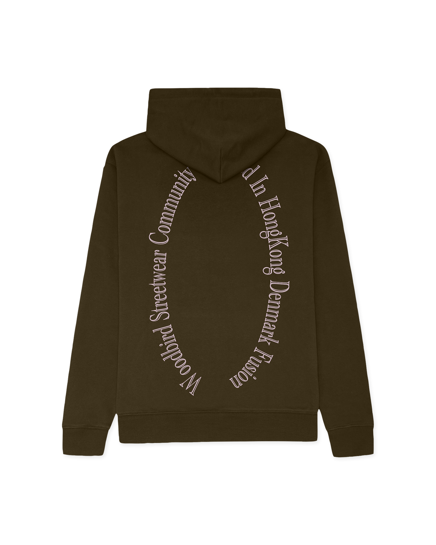 Woodbird WBPacs Founded Hoodie Sweats Dark Brown