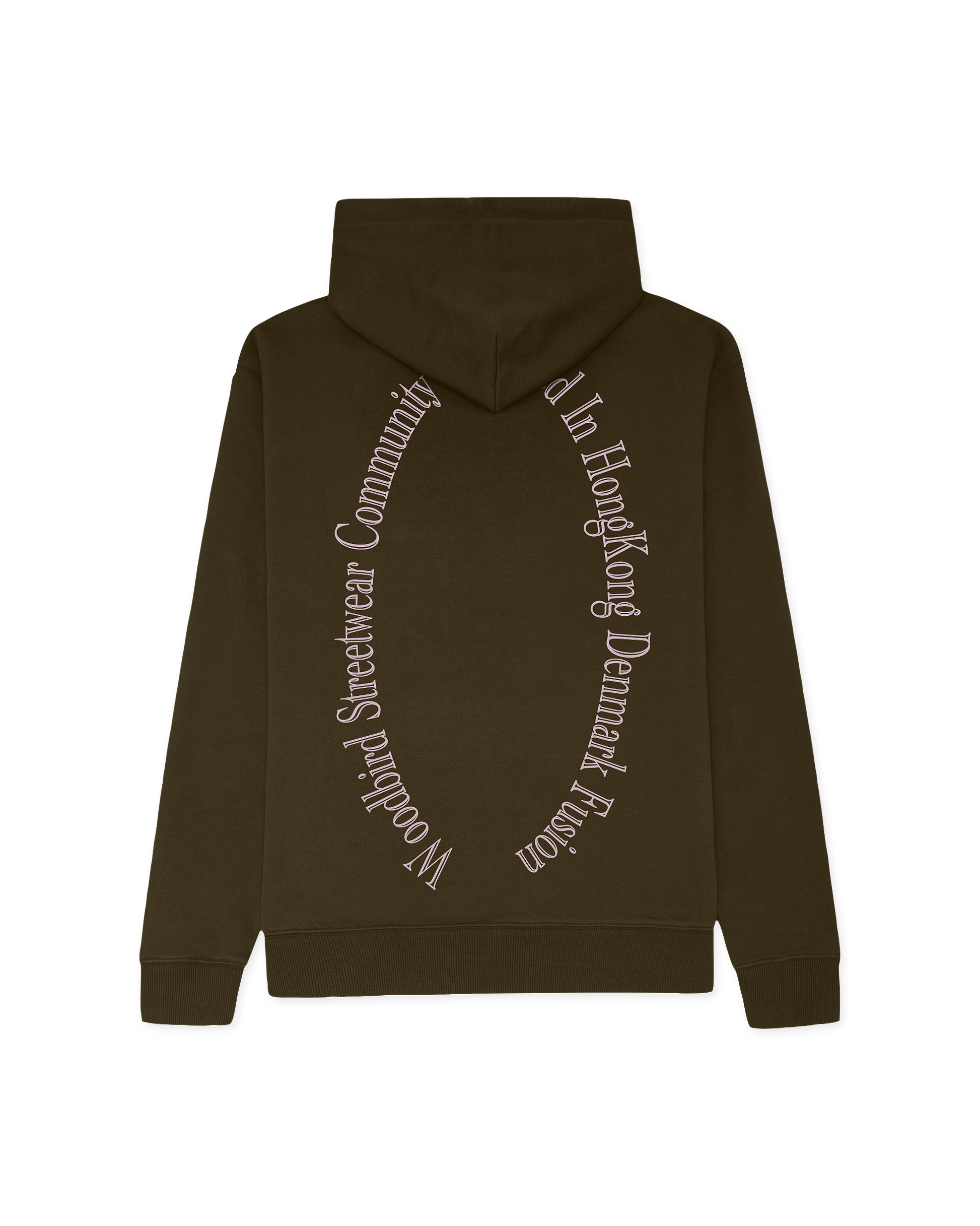 Woodbird WBPacs Founded Hoodie Sweats Dark Brown
