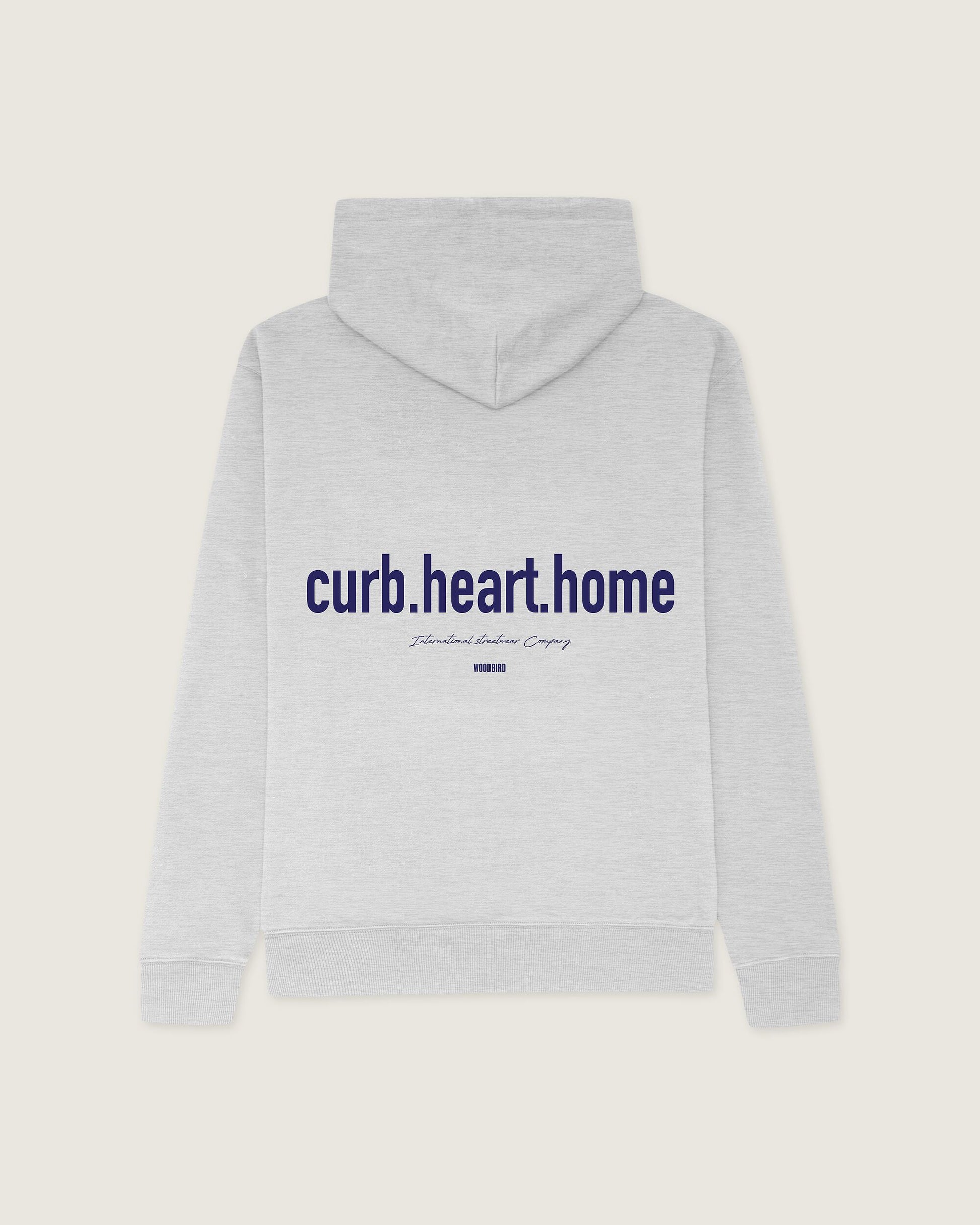 Woodbird WBPacs Home Hoodie Sweats Snow Melange