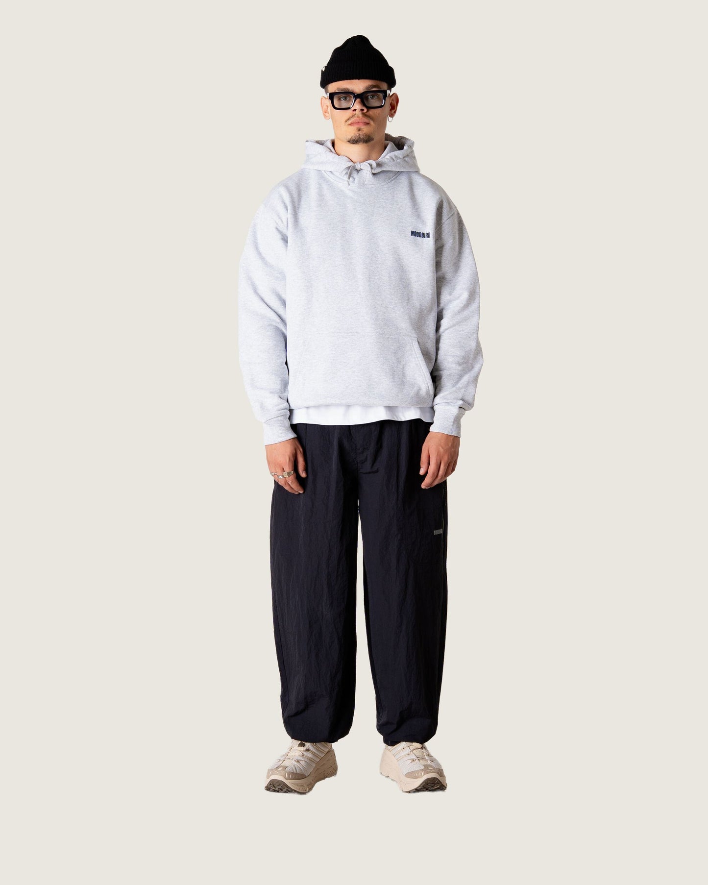 Woodbird WBPacs Home Hoodie Sweats Snow Melange